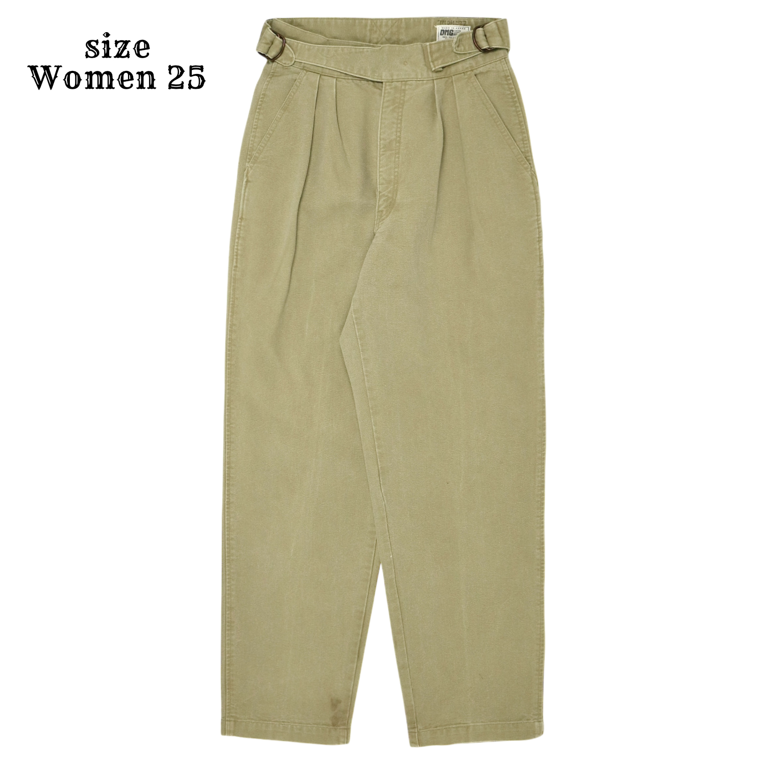 Domingo Japan Tapered Trousers Women Size 25