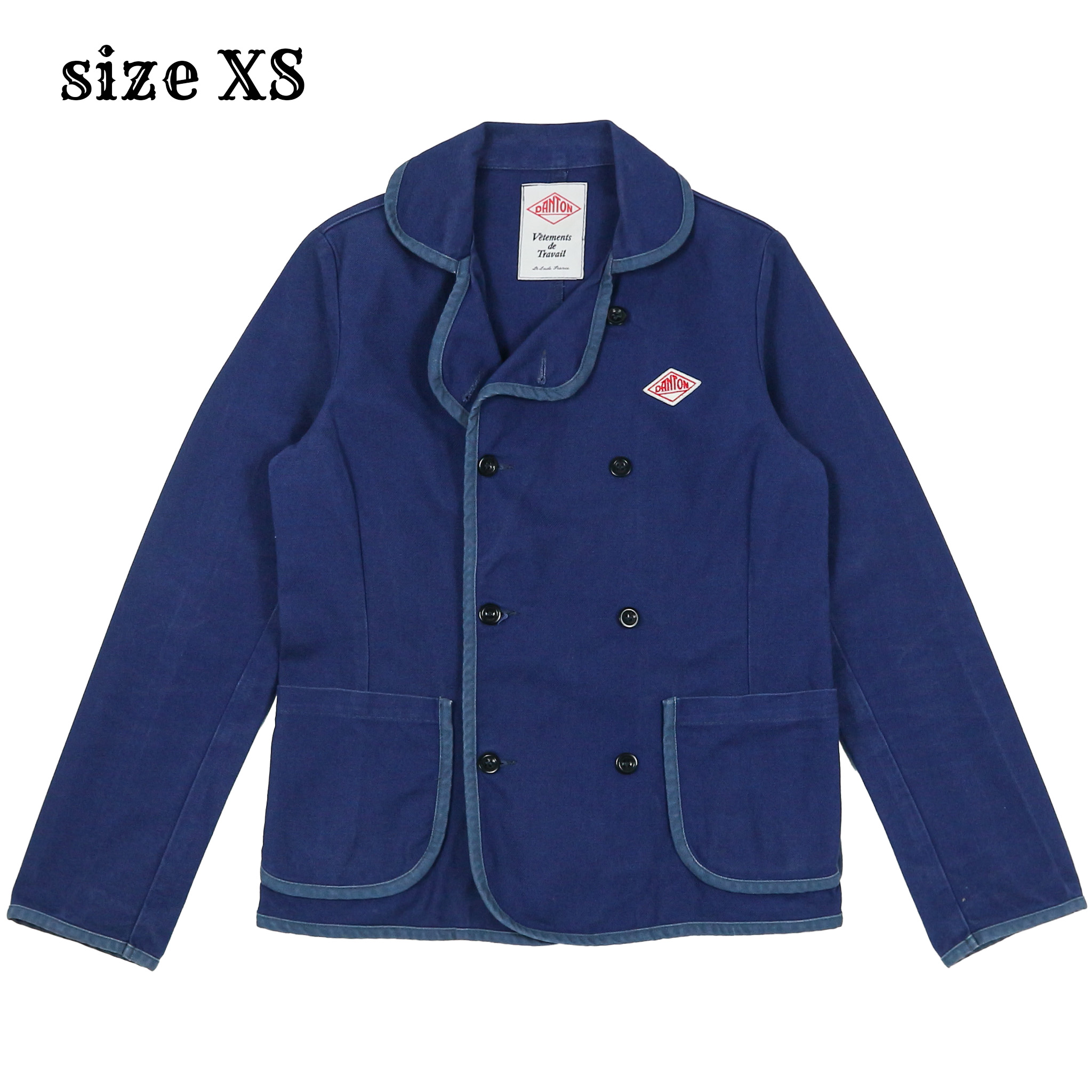 Danton Made in France Navy Sailor Jacket Size XS