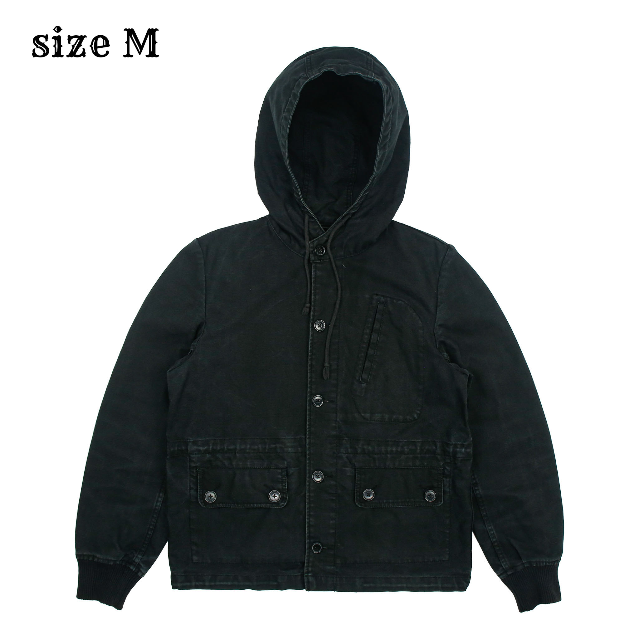 Ciaopanic Typy Canvas Hooded Jacket Size M