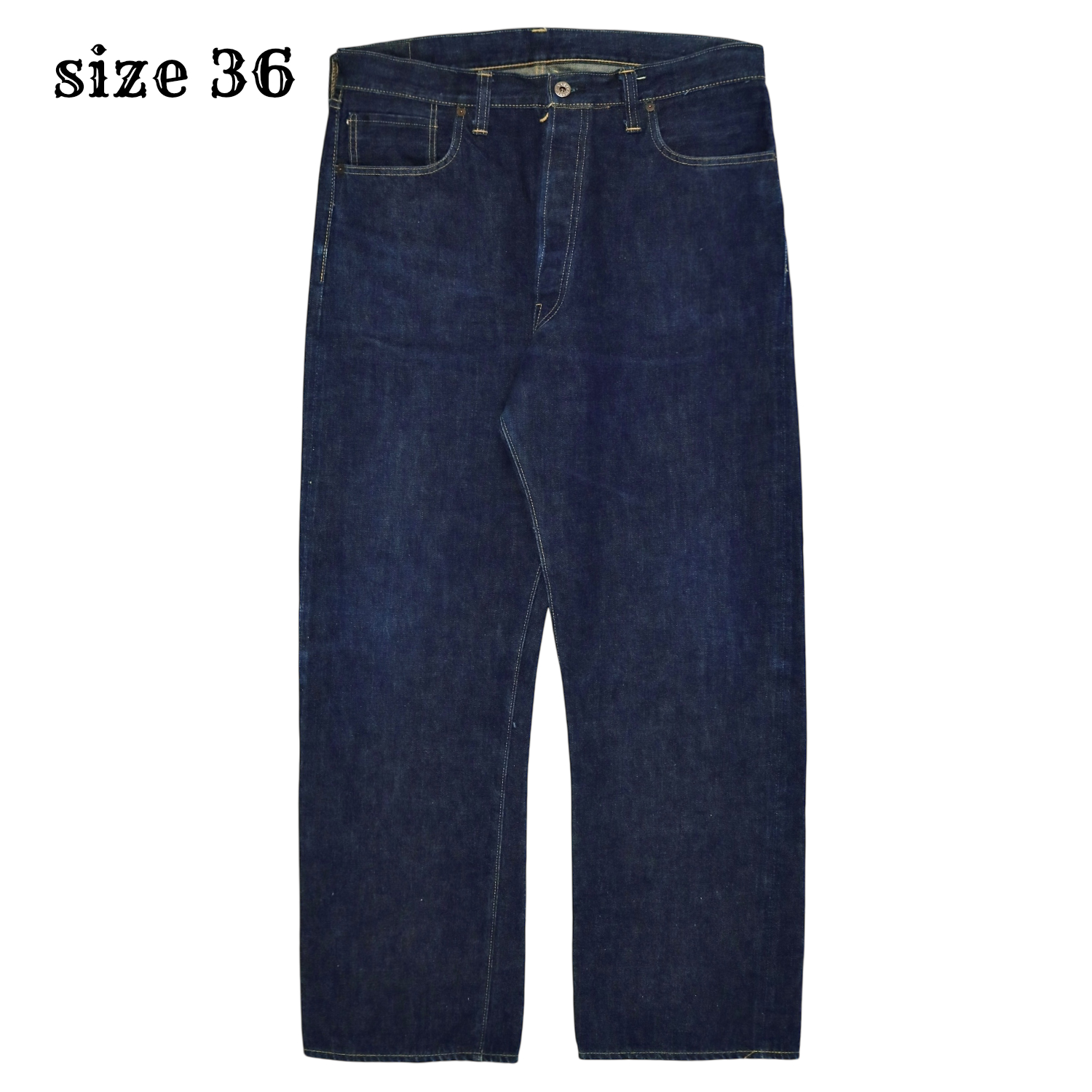 Buzz Rickson’s WW2 Model Selvedge Denim Jeans Size 36