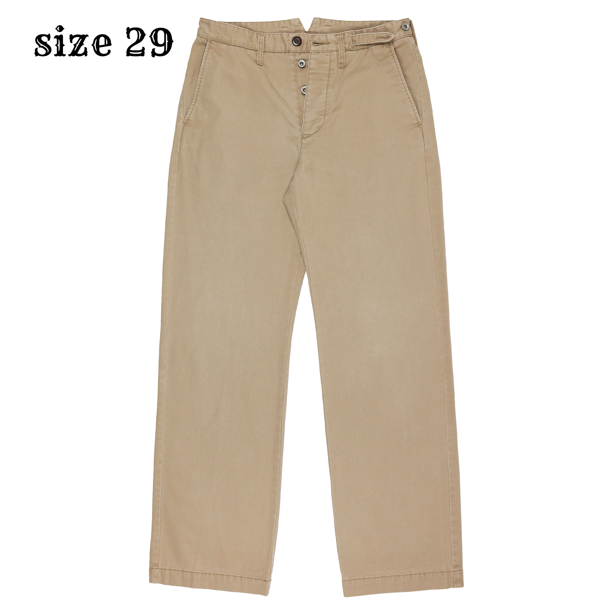 Still by Hand Japan Made Khaki Pants Size 29