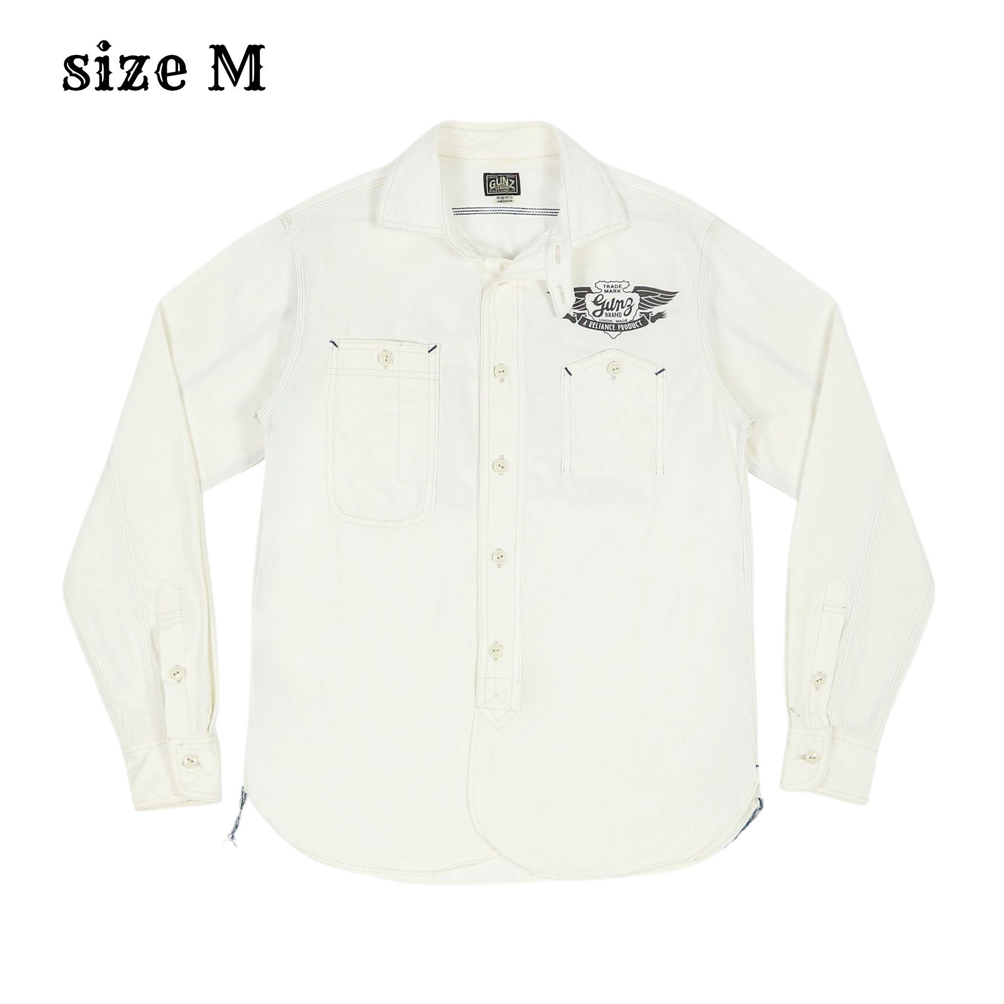 Gunz Made in JP Graphic Work Shirt Size M