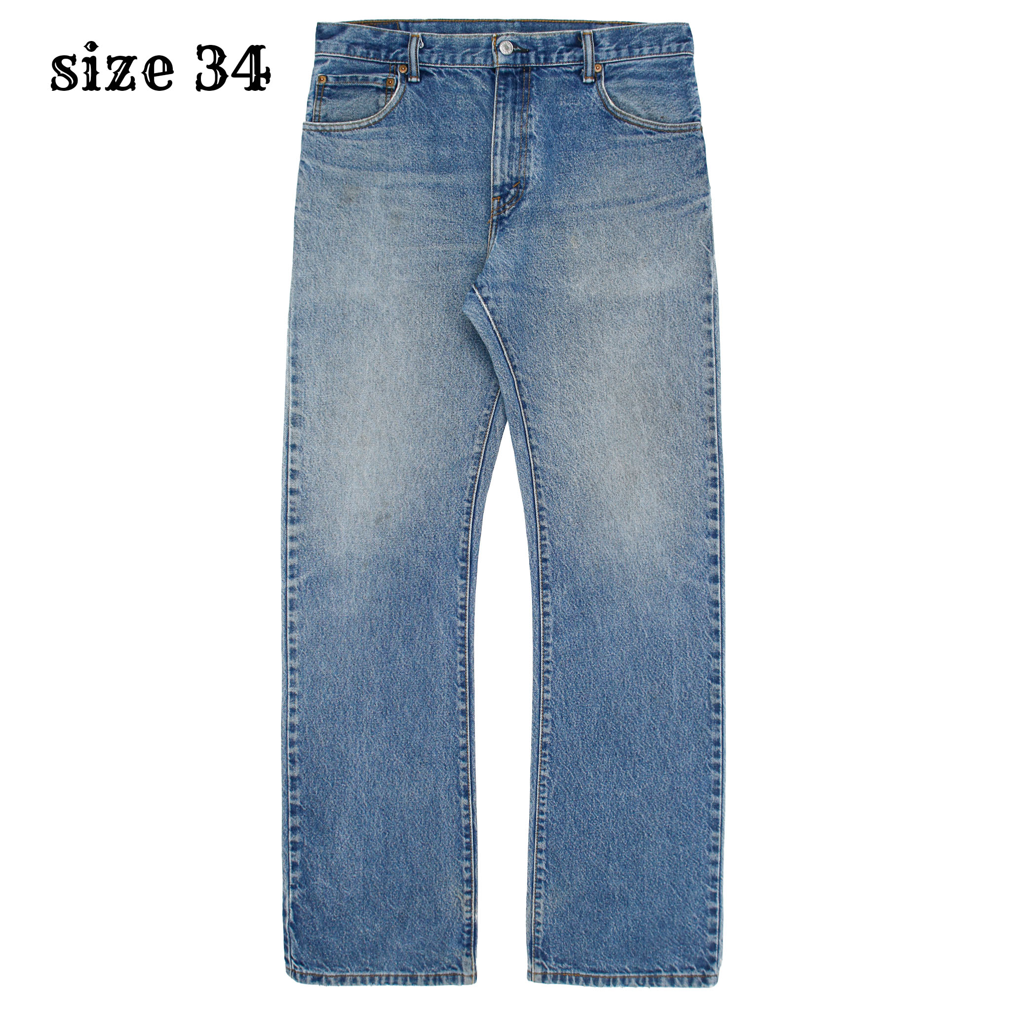 2010s Levi's 517 Denim Bootcut Jeans Size 34