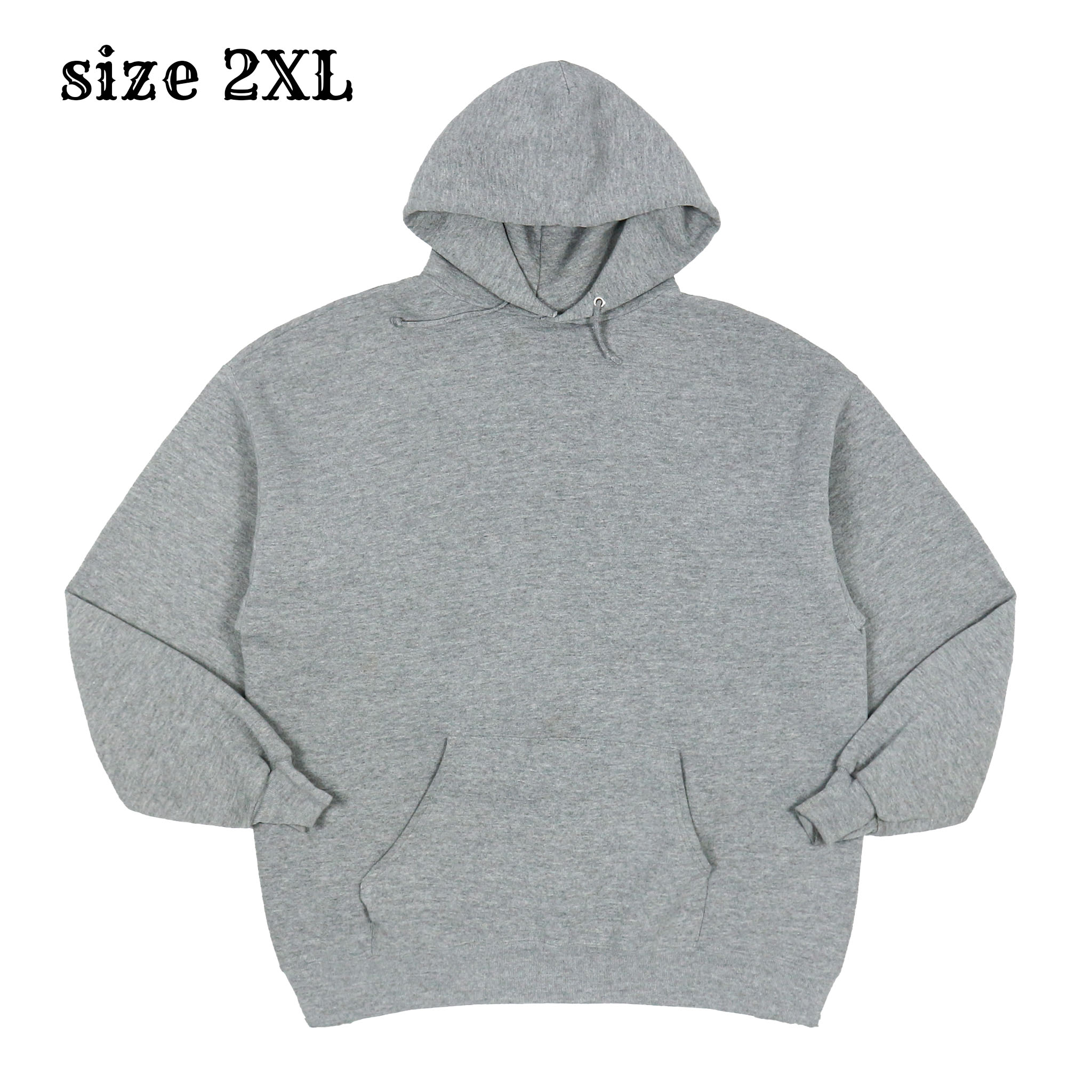 90s Jerzees USA Made Blank Hoodie Size 2XL