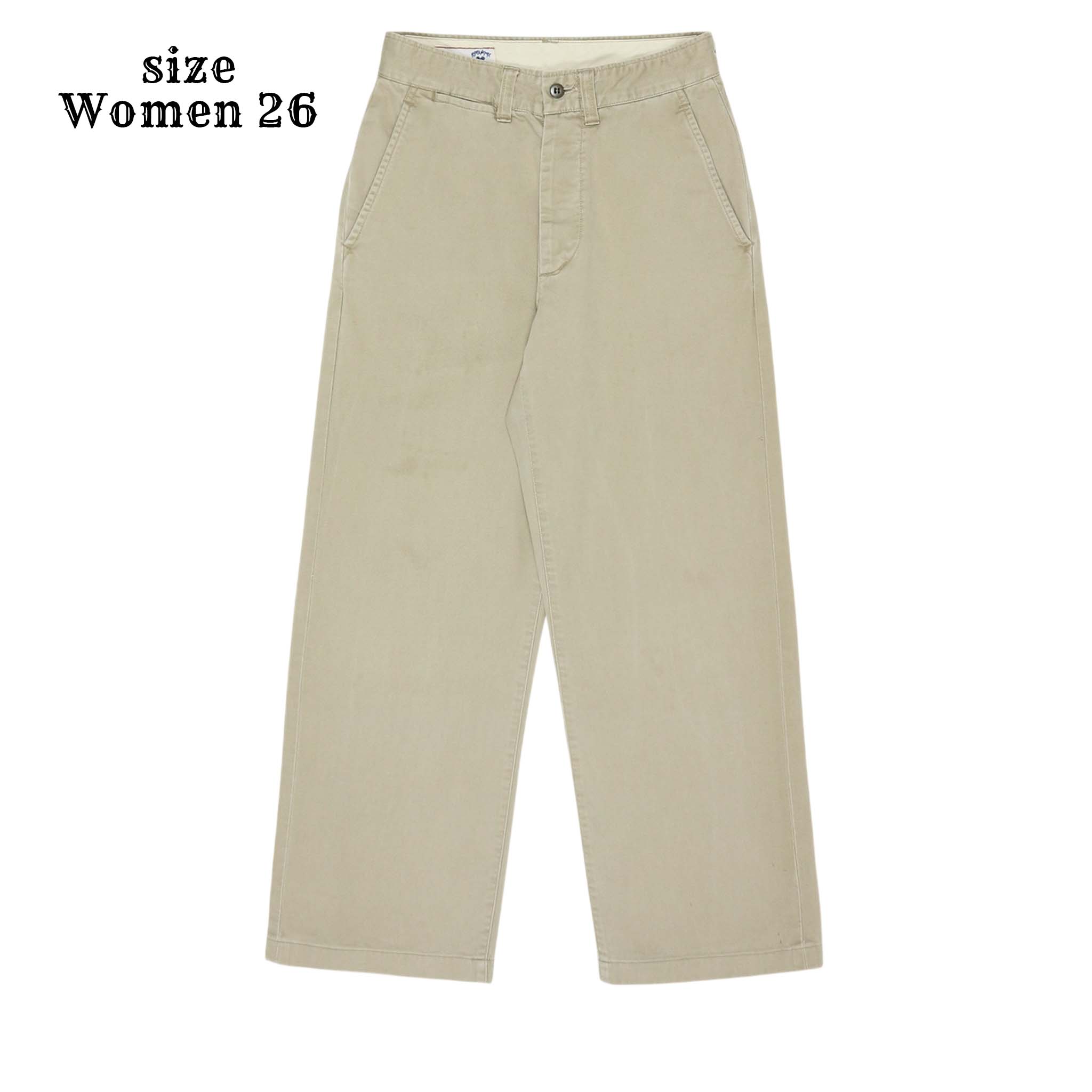 HRM Japan Selvedge Twill Pants Women Size 26