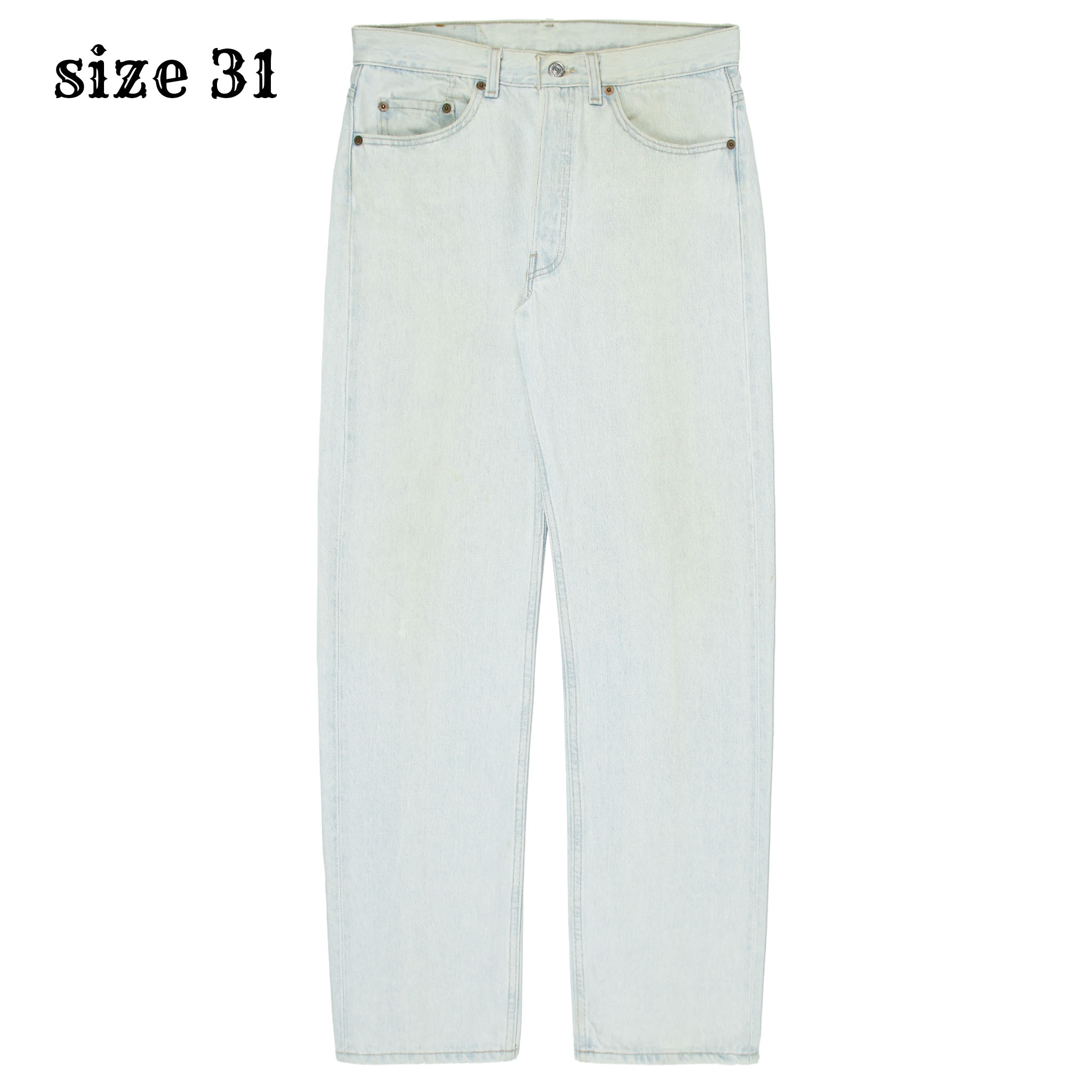 90s Levi's 501 Made in USA Denim Jeans Size 31