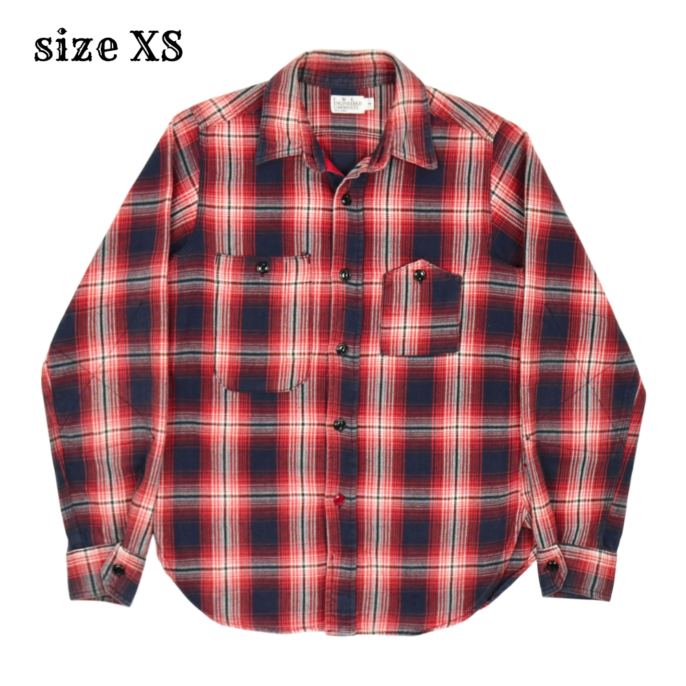 Engineered Garments Flannel Shirt Size XS
