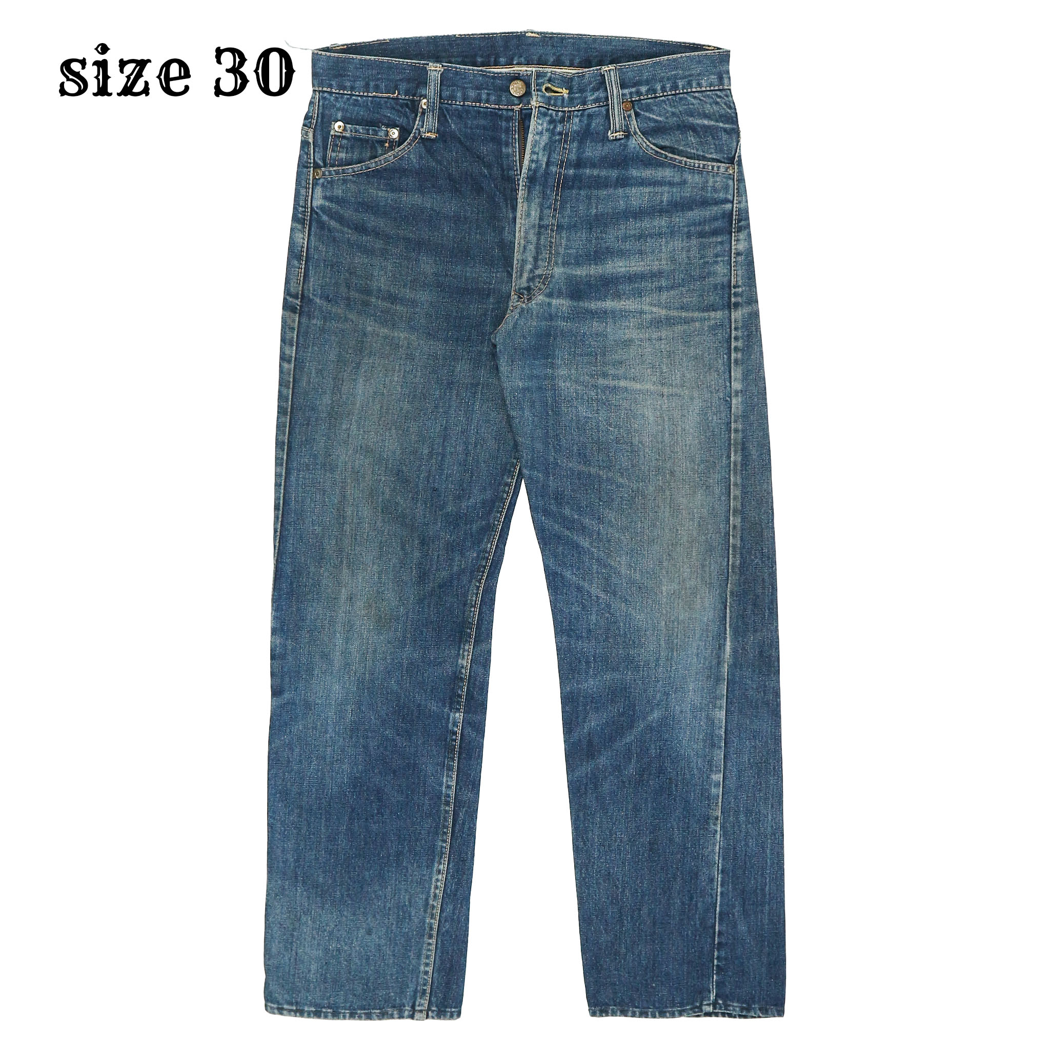 Vintage 70s Selvedge Denim Jeans Size 30