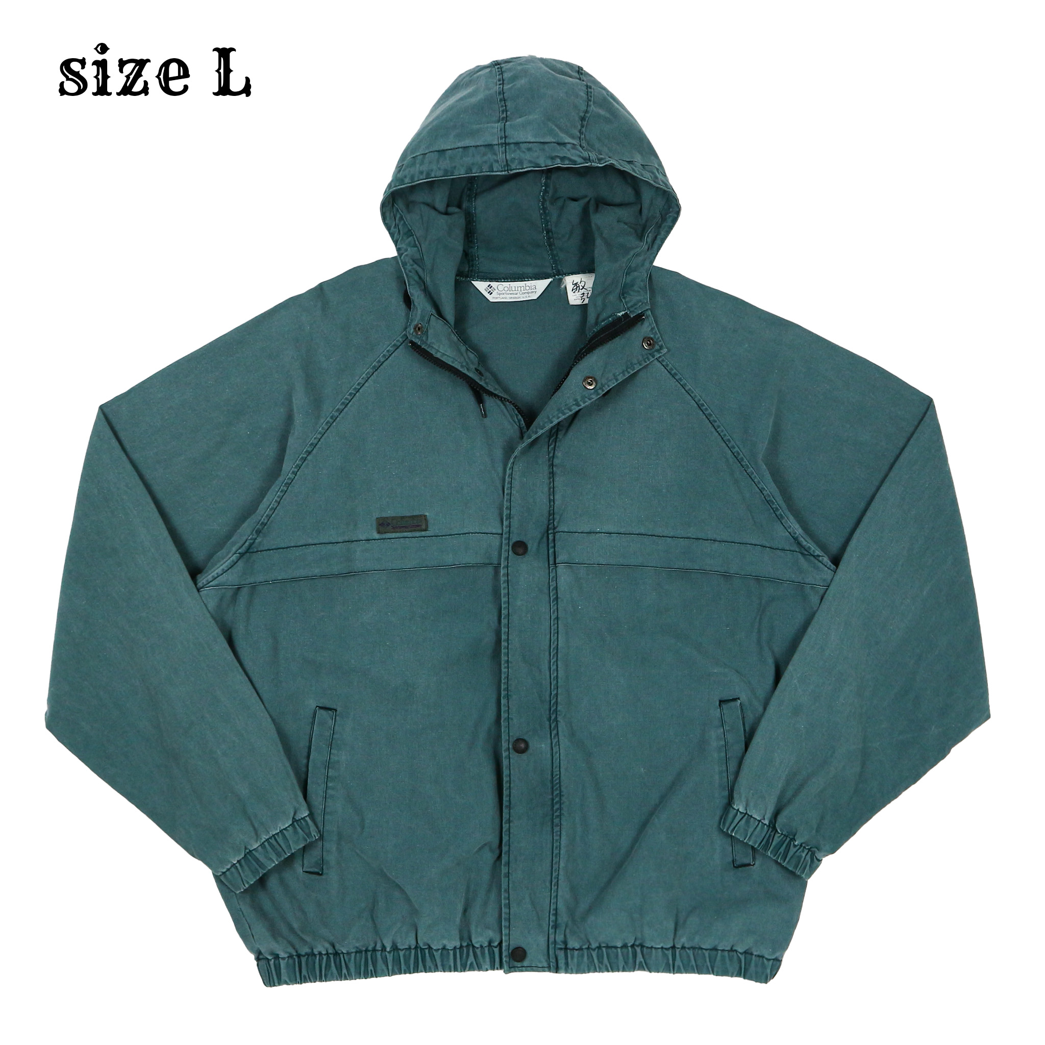 00s Columbia Company Hooded Outdoor Jacket Size L