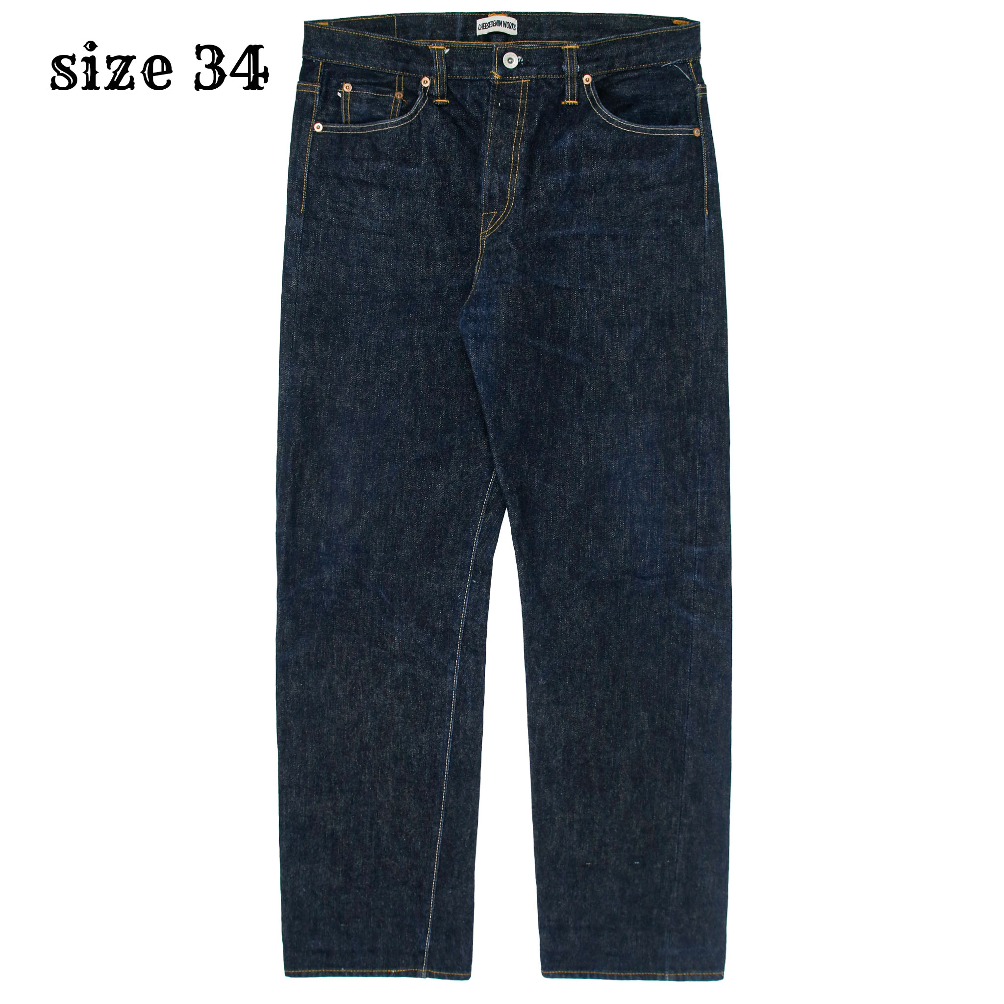 CheeseDenim Works SF09X 18oz Selvedge Denim Jeans Size 34