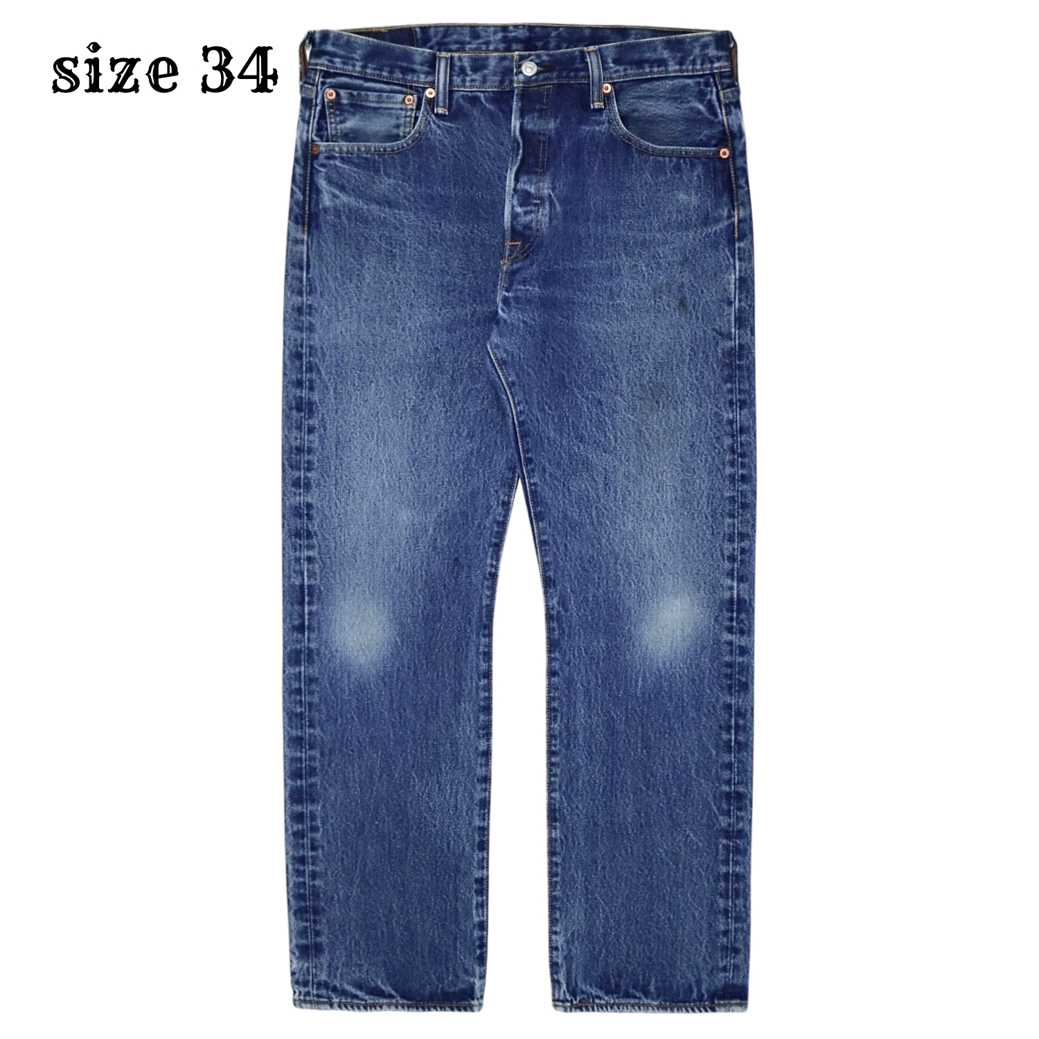 2010s Levi's 501 Denim Jeans Size 34