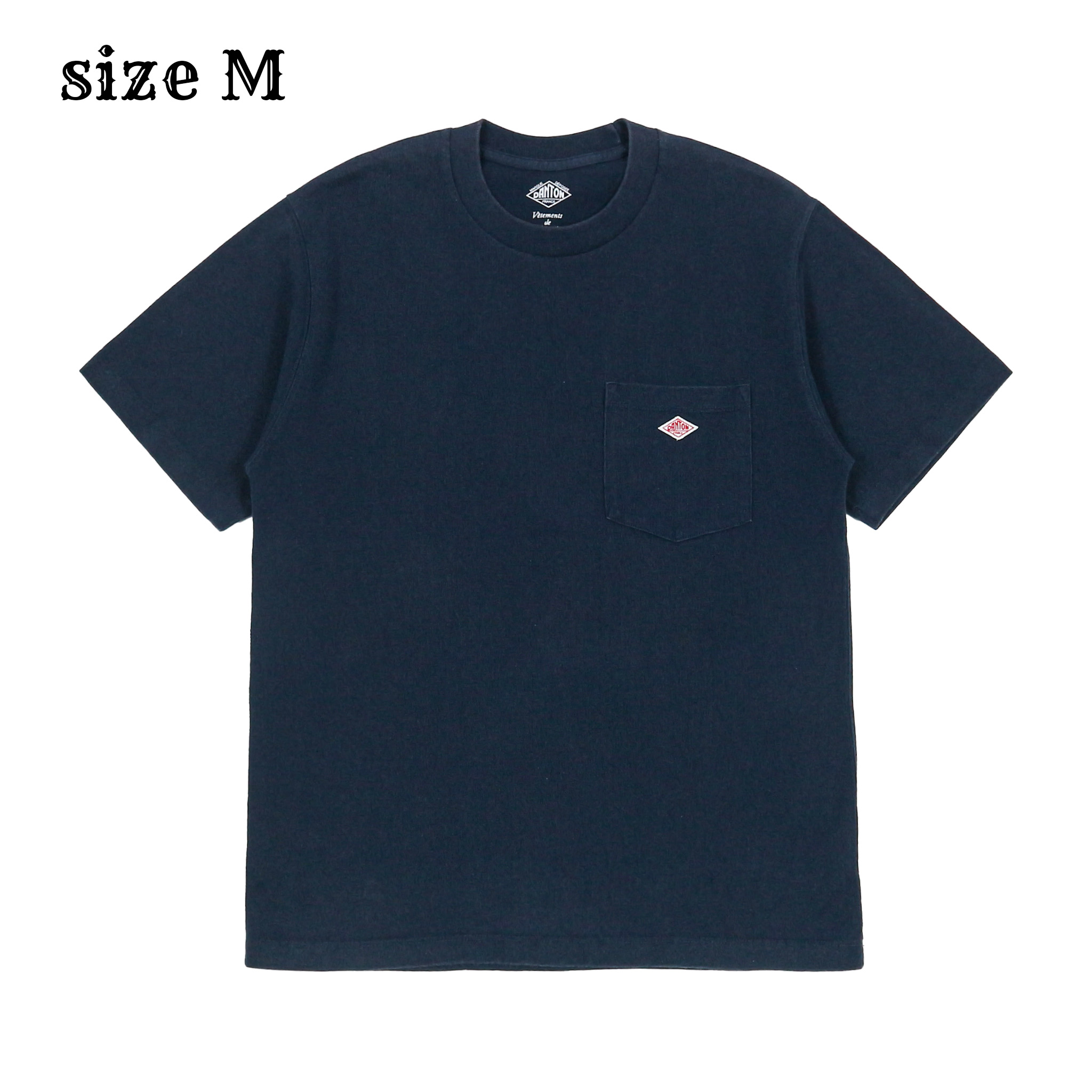 Danton Work Brand Navy Pocket T-Shirt Size M