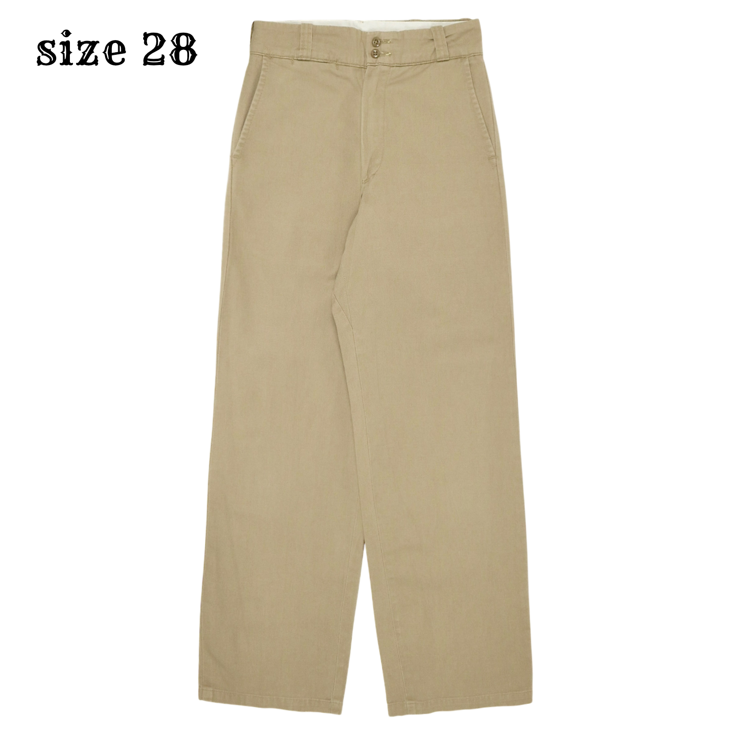 Vintage Tuf-Nut USA Khaki Work Pants Size 28