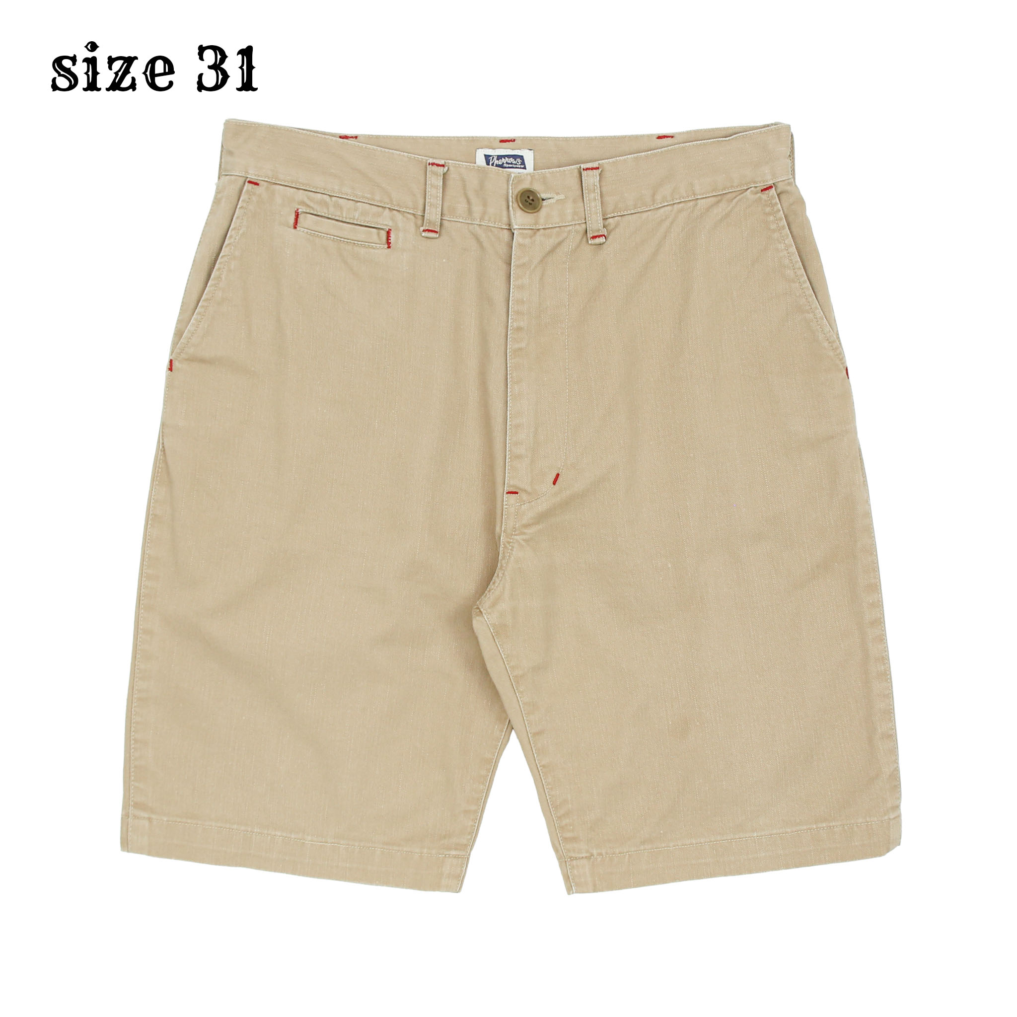 Pherrow's Japan Made Cotton Shorts Size 31