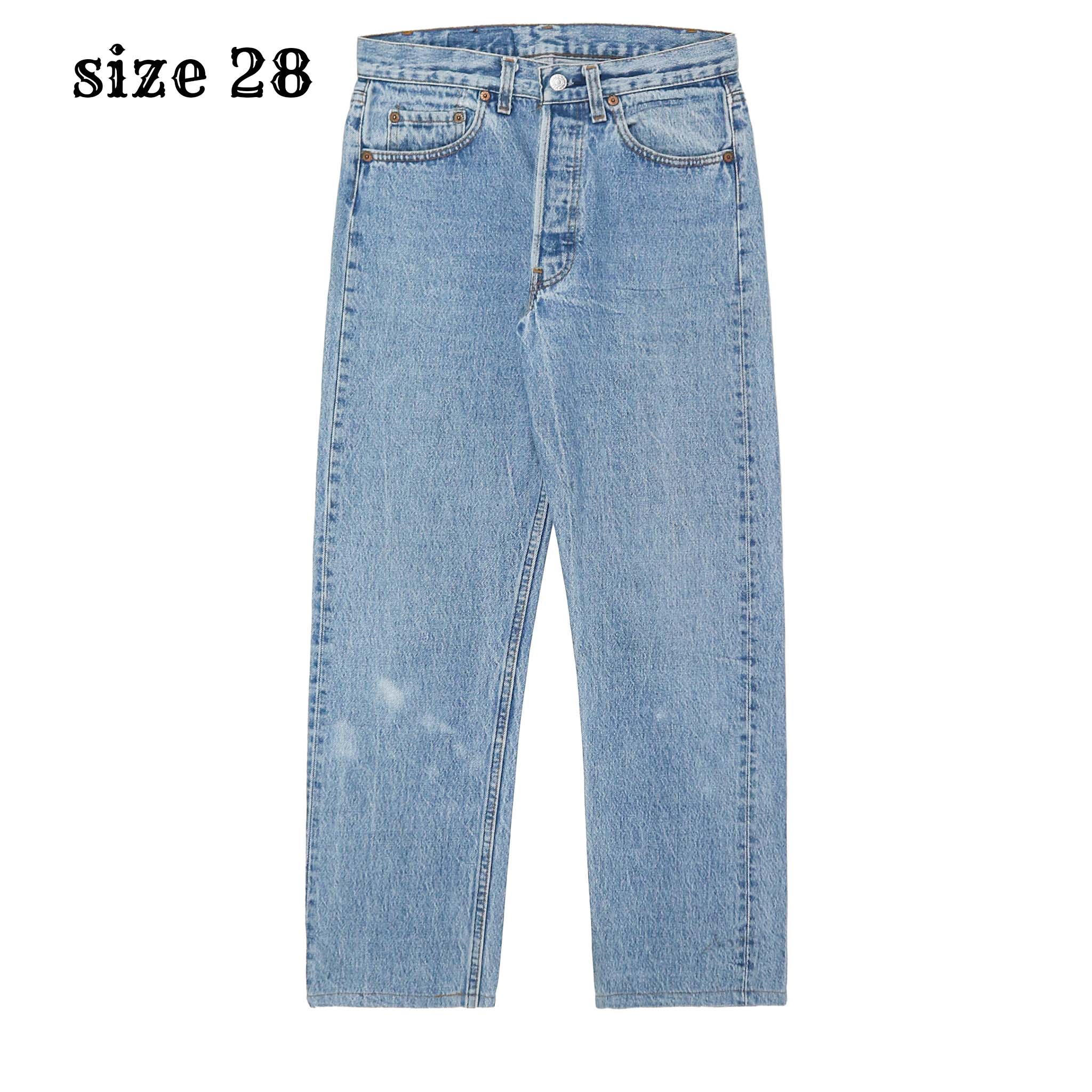 90s Levi's 501 USA Denim Jeans Size 28