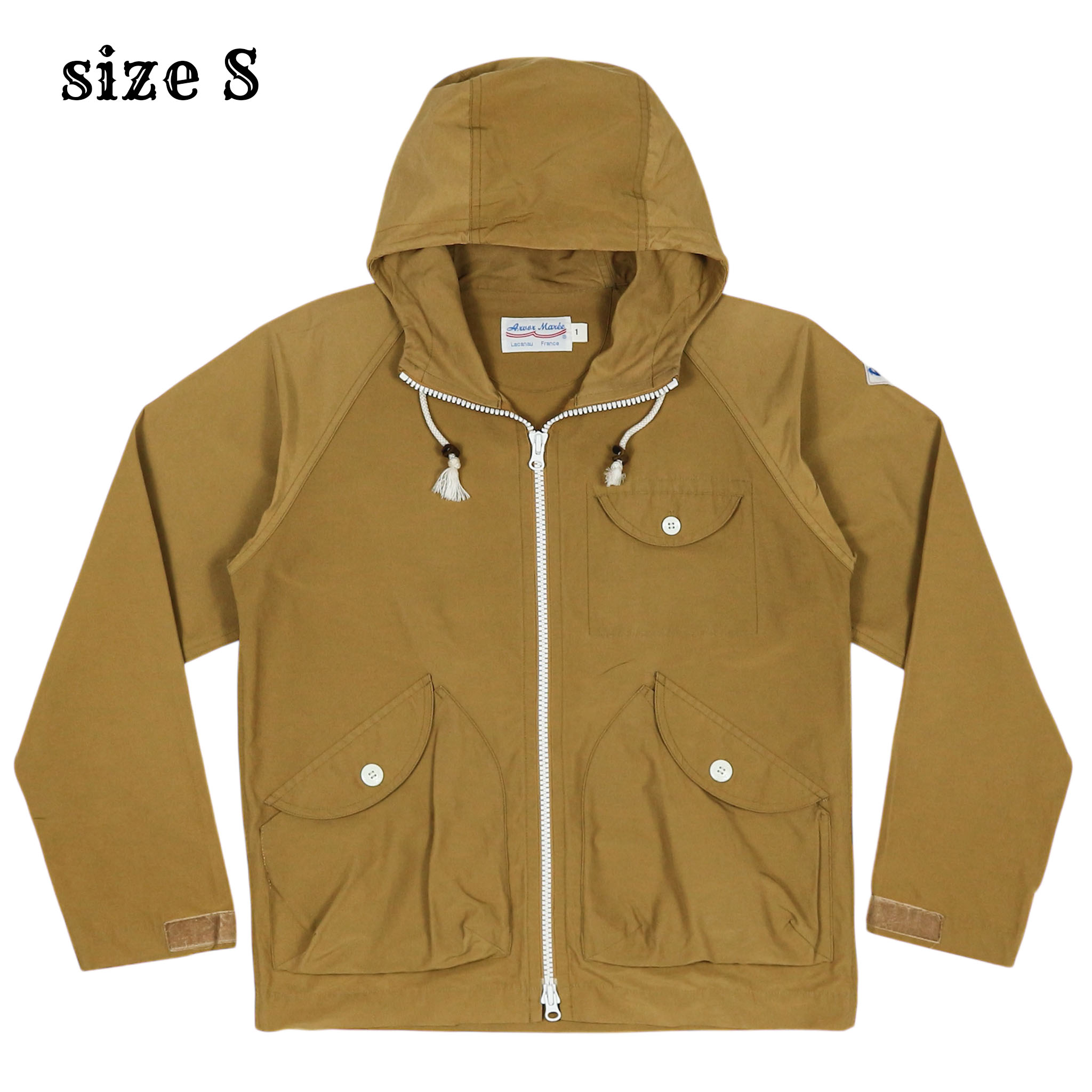 Arvor Marée Cotton Nylon Hooded Jacket Size S
