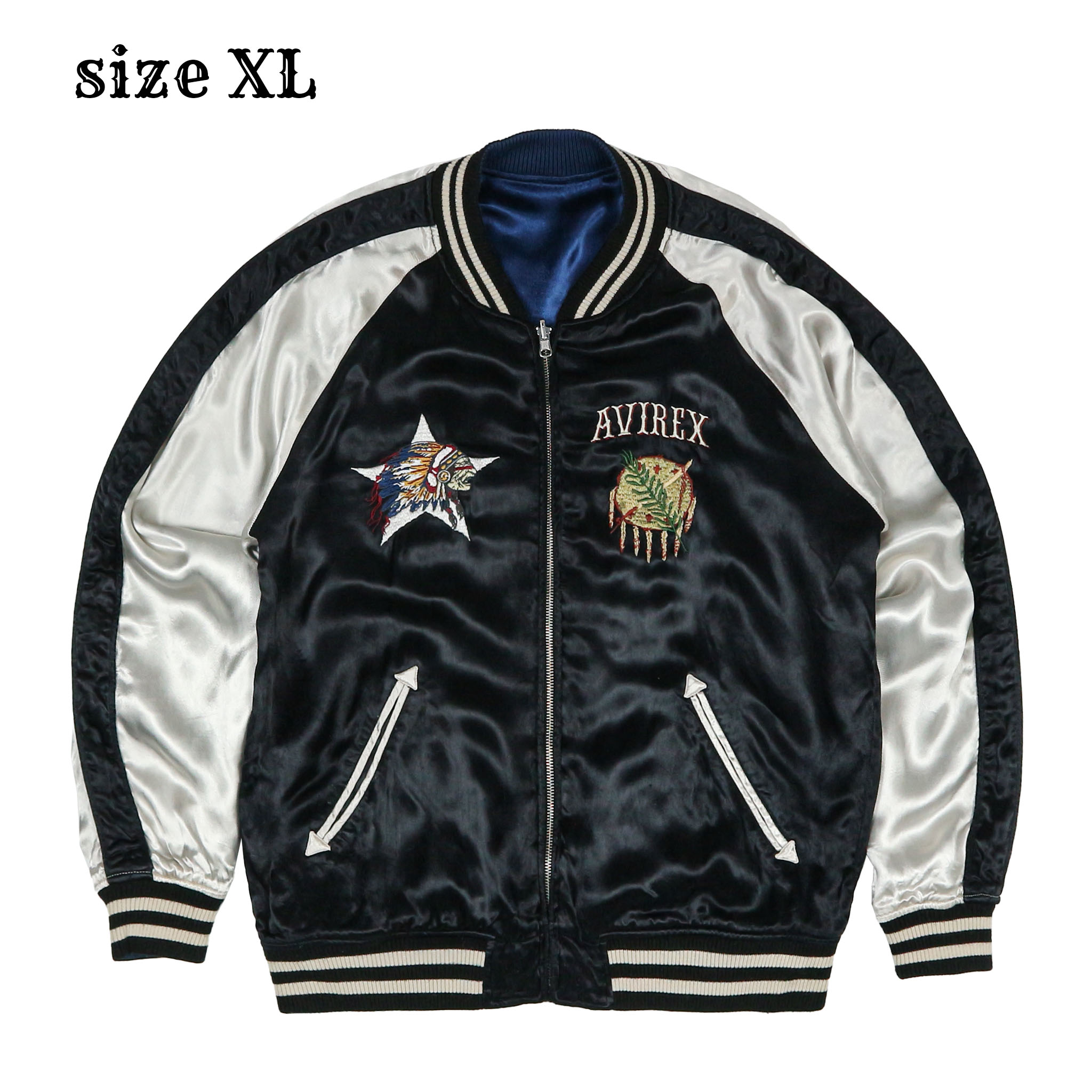 Avirex Reversible Souvenir Jacket Size XL