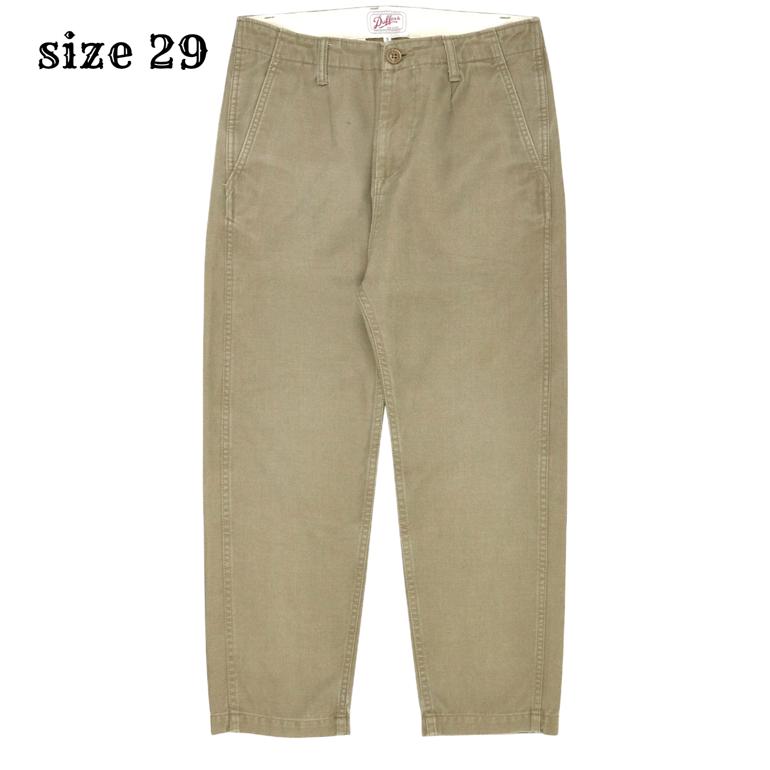 Duffers Made in Japan Cropped Pants Size 29