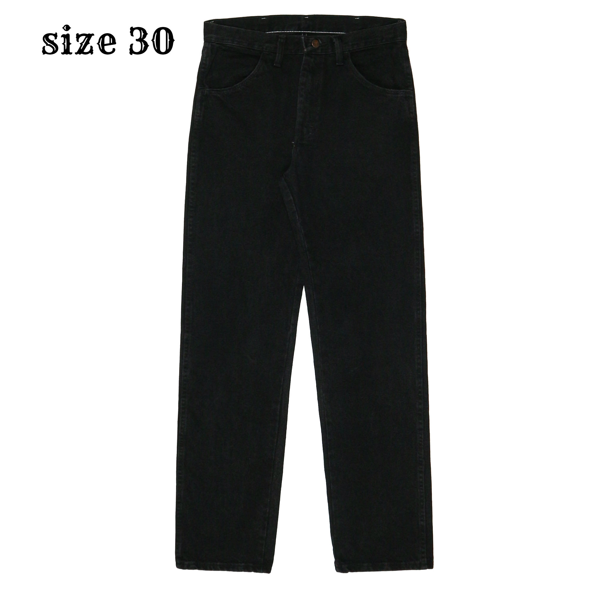 90s Rustler Black Denim Worker Jeans Size 30