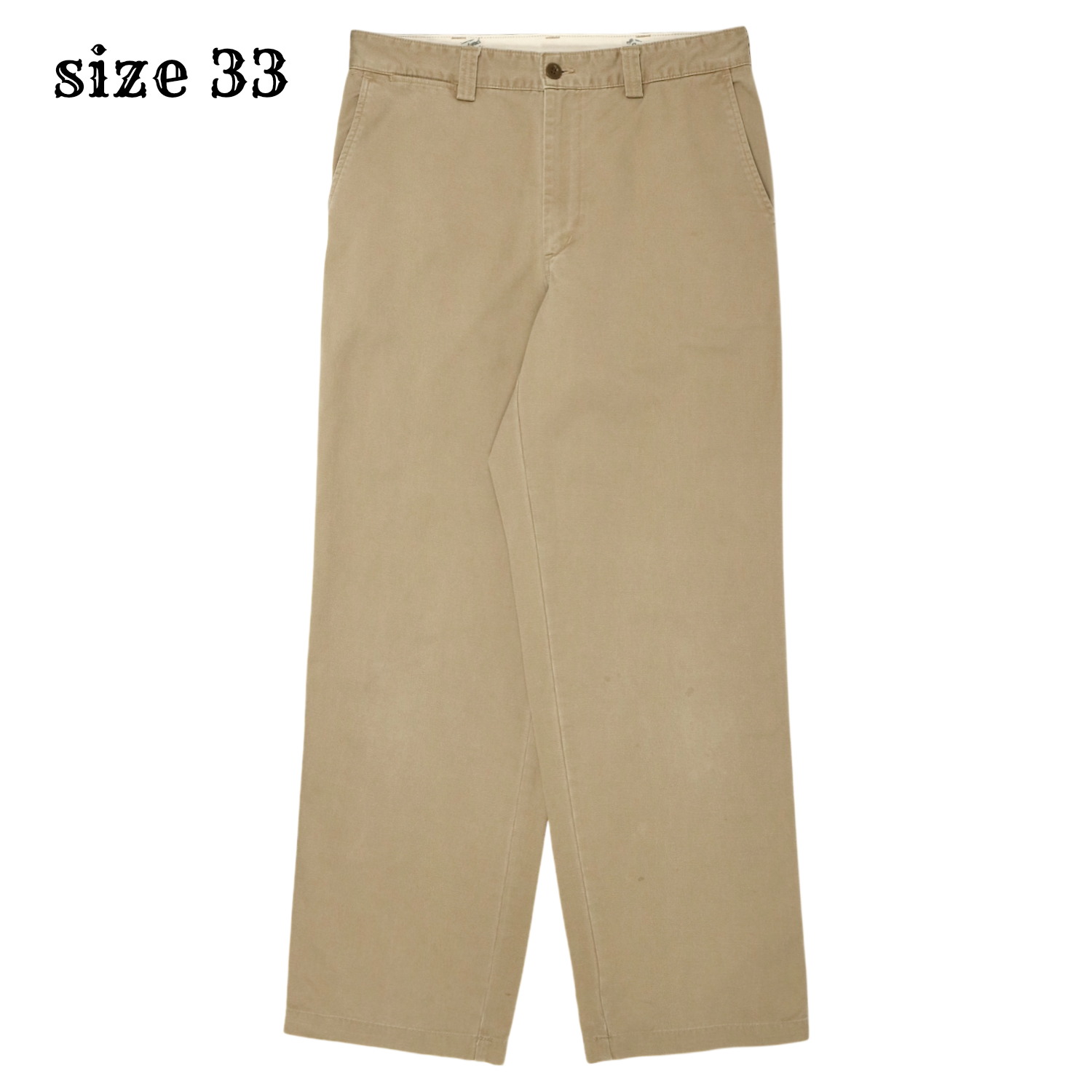 90s Levi's Workers Made in Japan Khaki Pants Size 33