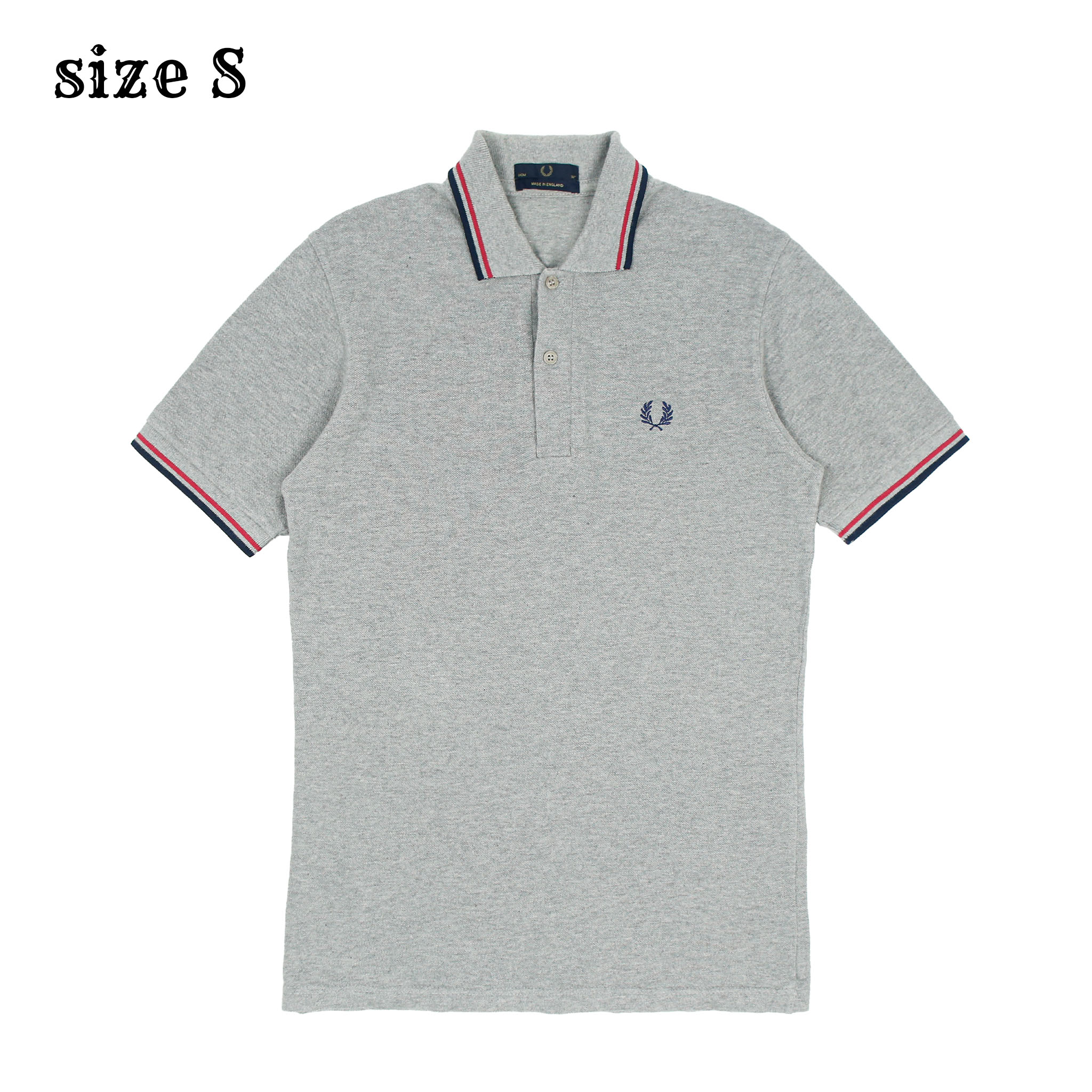 Fred Perry Made in England Polo Shirt Size S