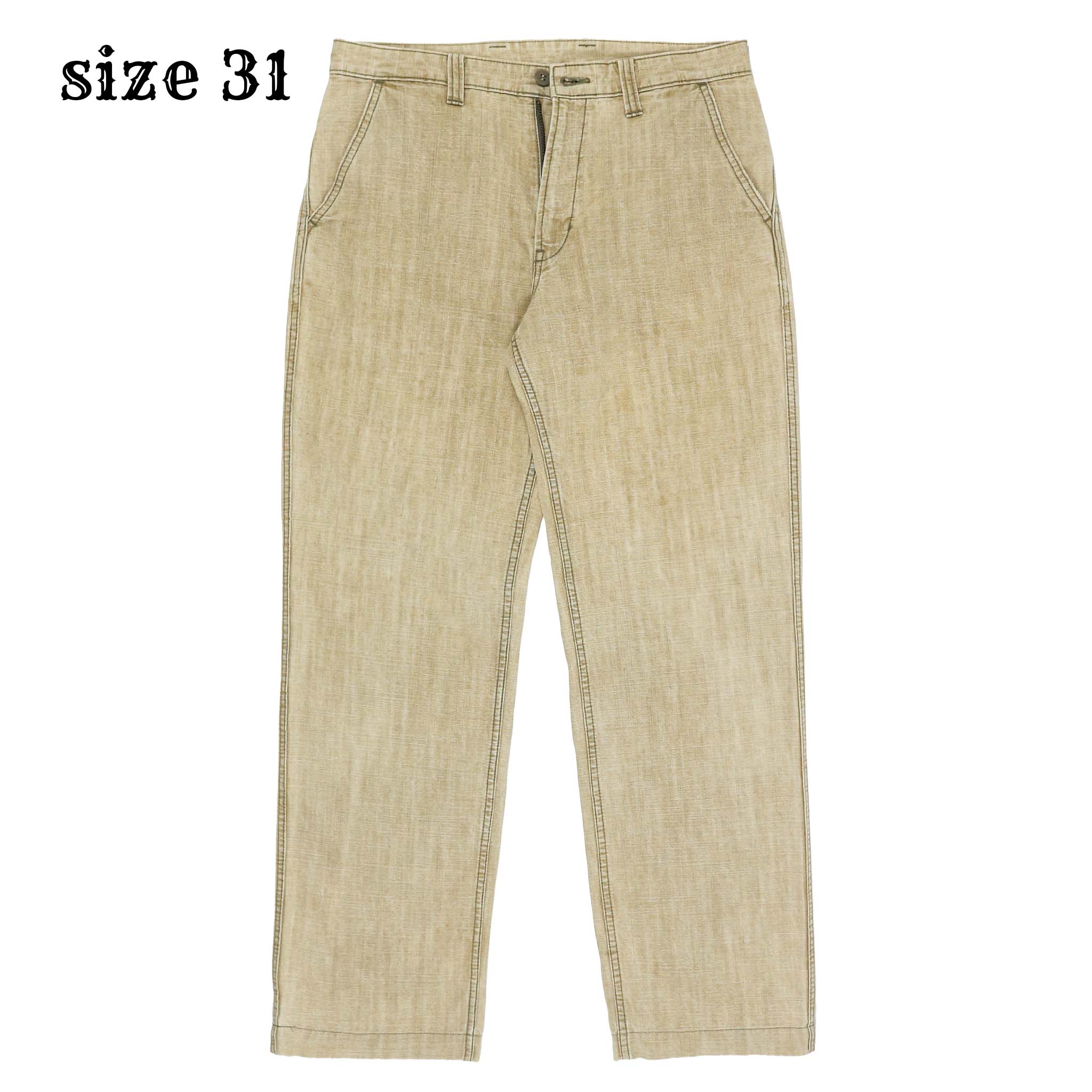 Blue Way Japan Work Canvas Trousers Size 31