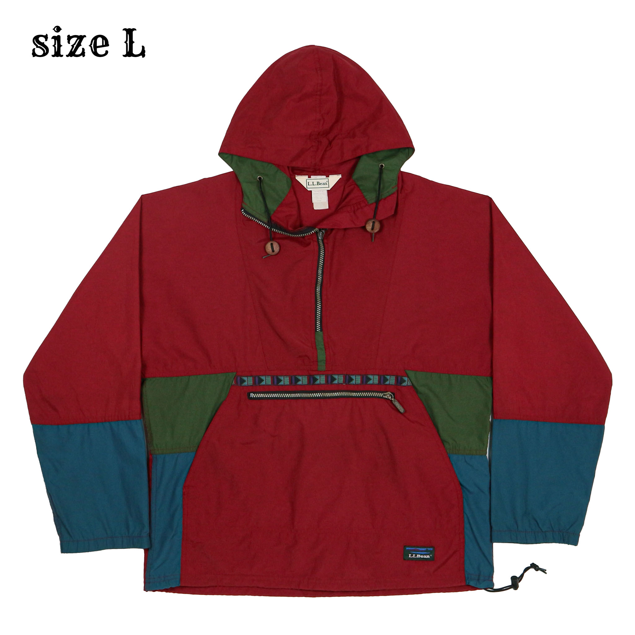 90s L.L.Bean Mountain Classic Anorak Size L