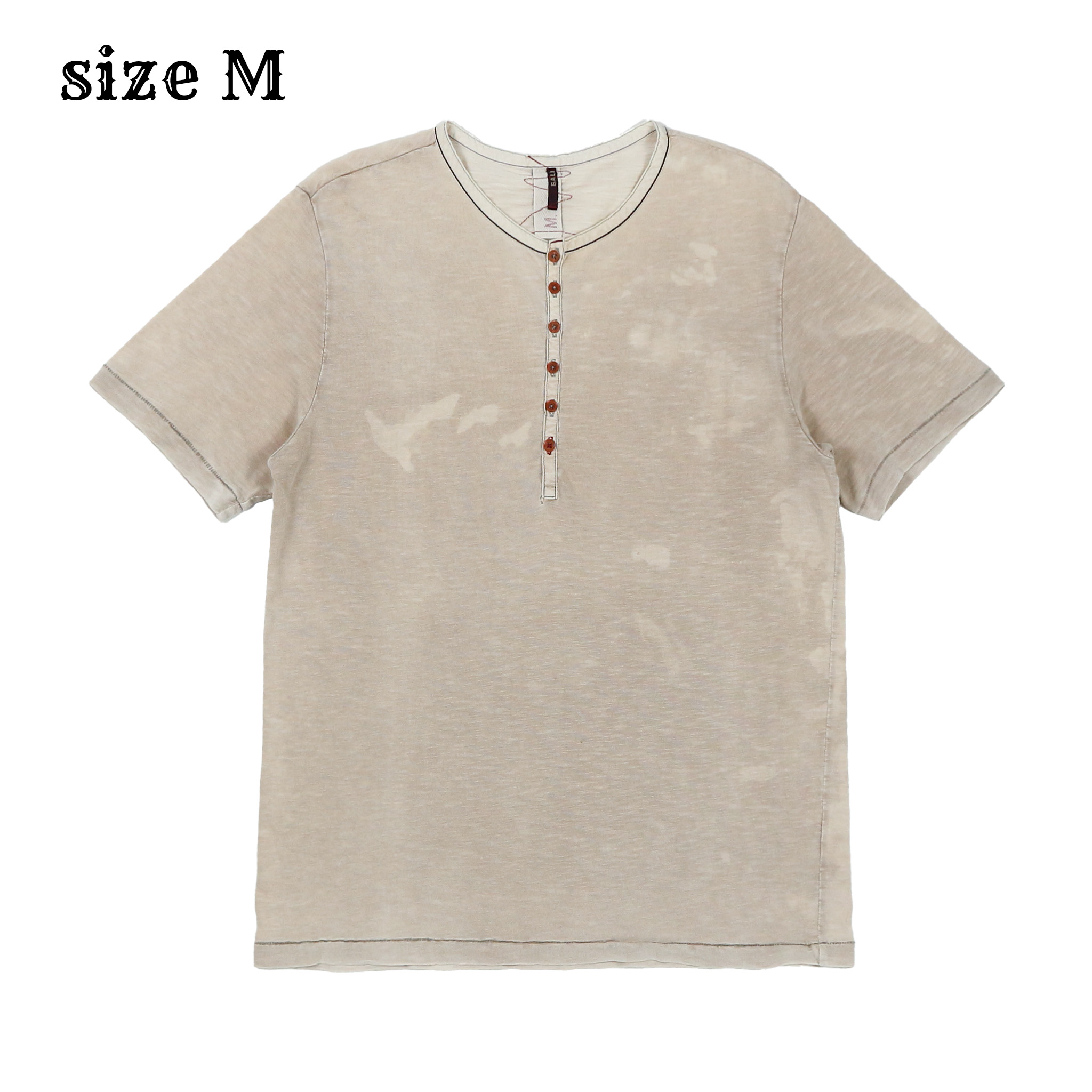 Ball Japan Brand Classic Henley Shirt Size M