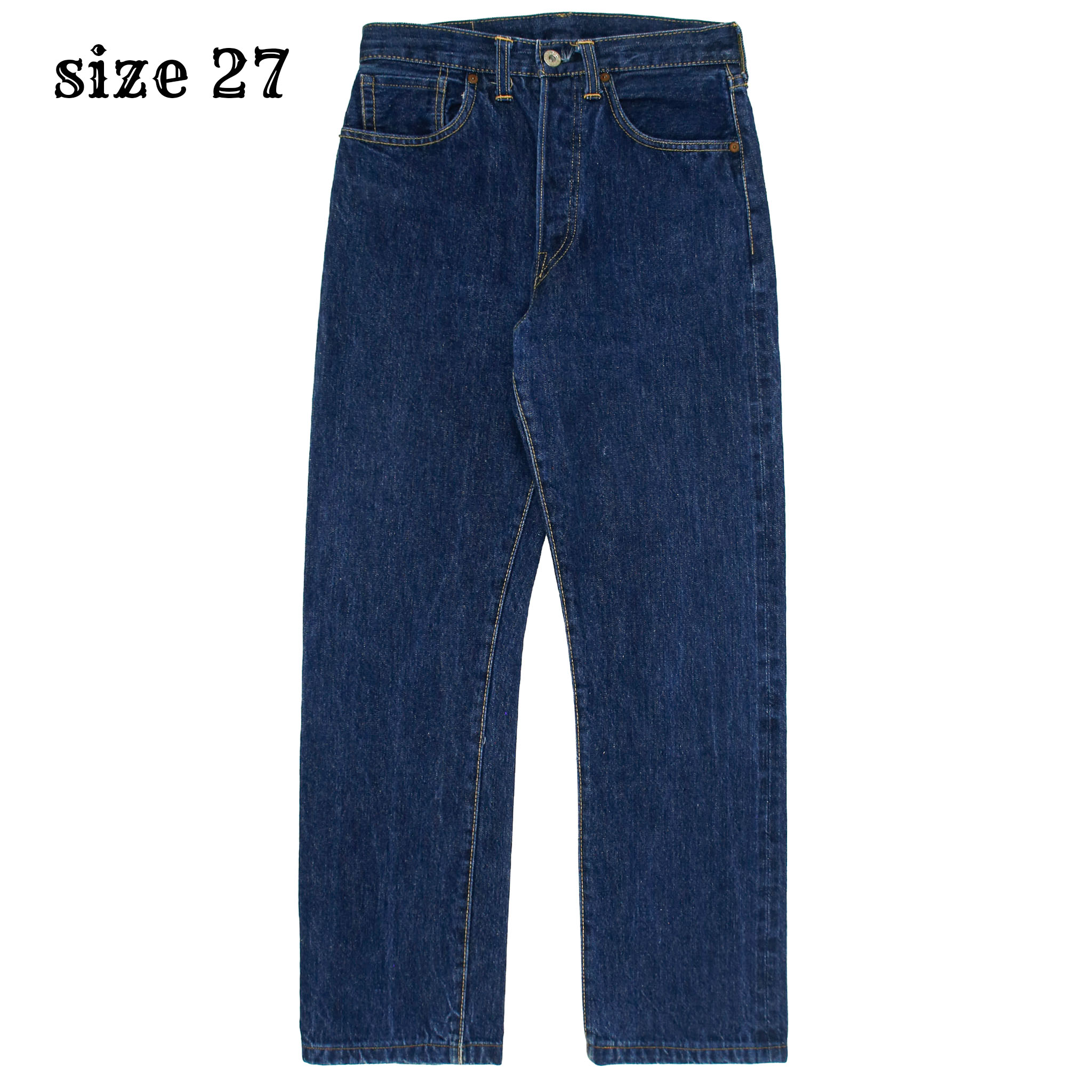 90s Levi's 1944 501 Valencia Factory Selvedge Denim Jeans Size 27
