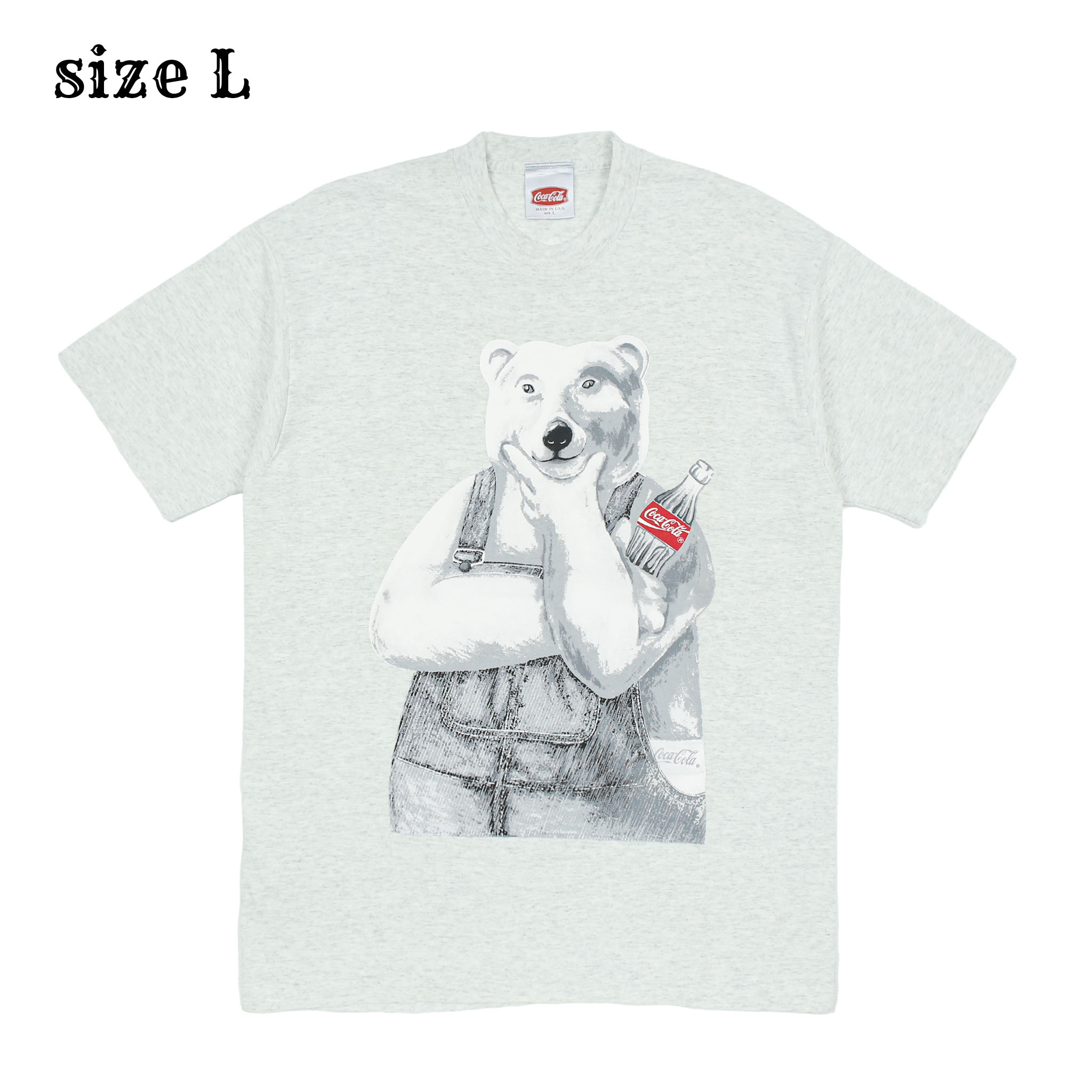 90s Coca Cola Merch Made in USA T-Shirt Size L