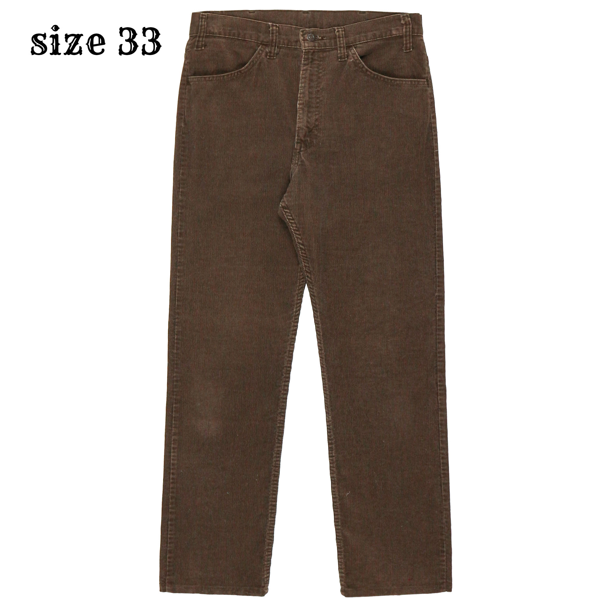 Vtg 80s Levi's 519 Corduroy Jeans Size 33