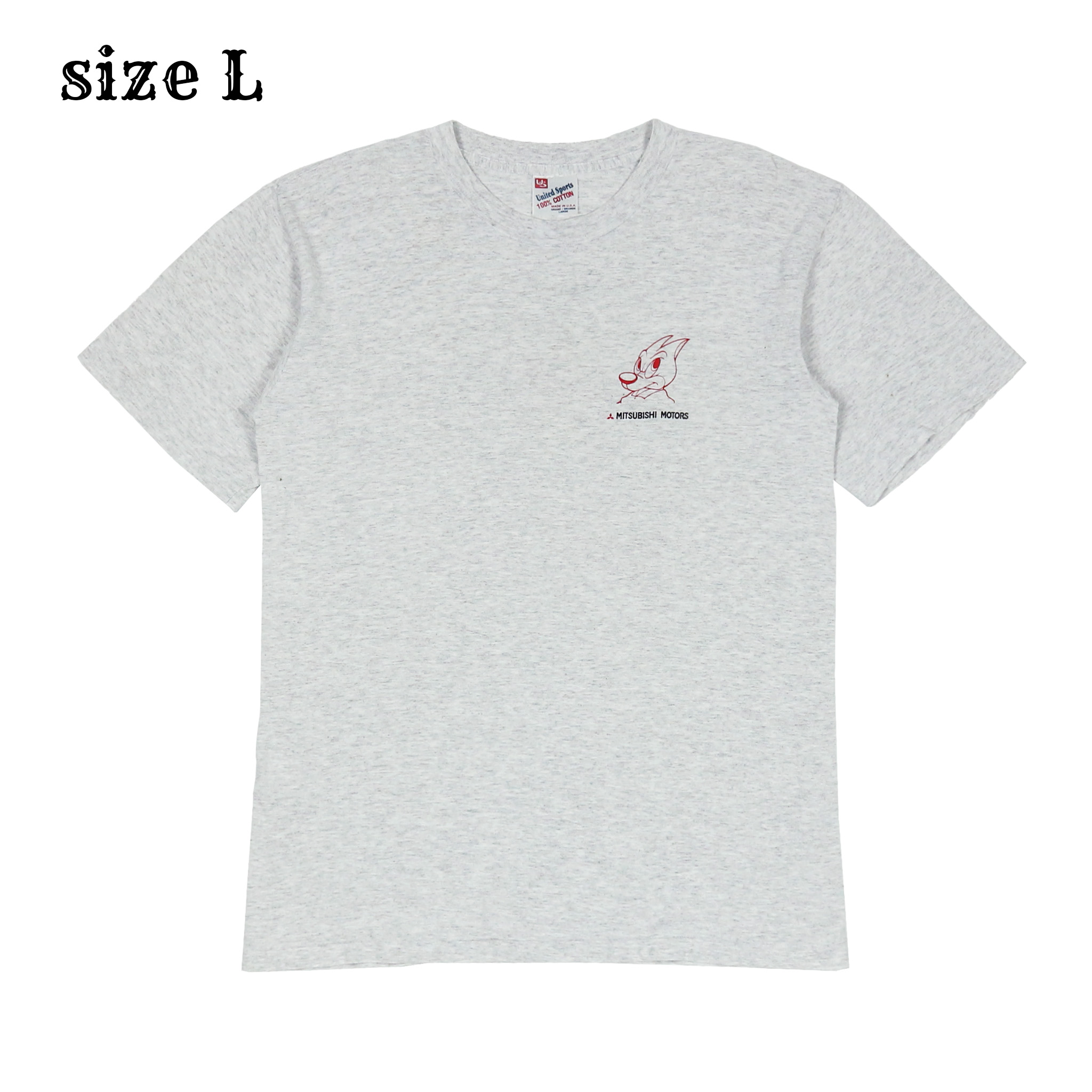 Vtg United Sports Red Diamonds Mitsubishi T-Shirt Size L