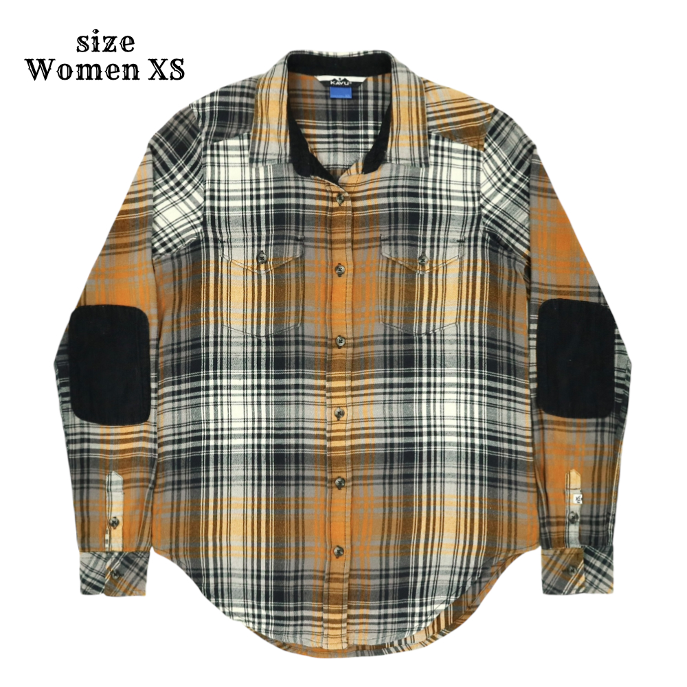Kavu Outdoor Flannel Shirt for Women Size XS