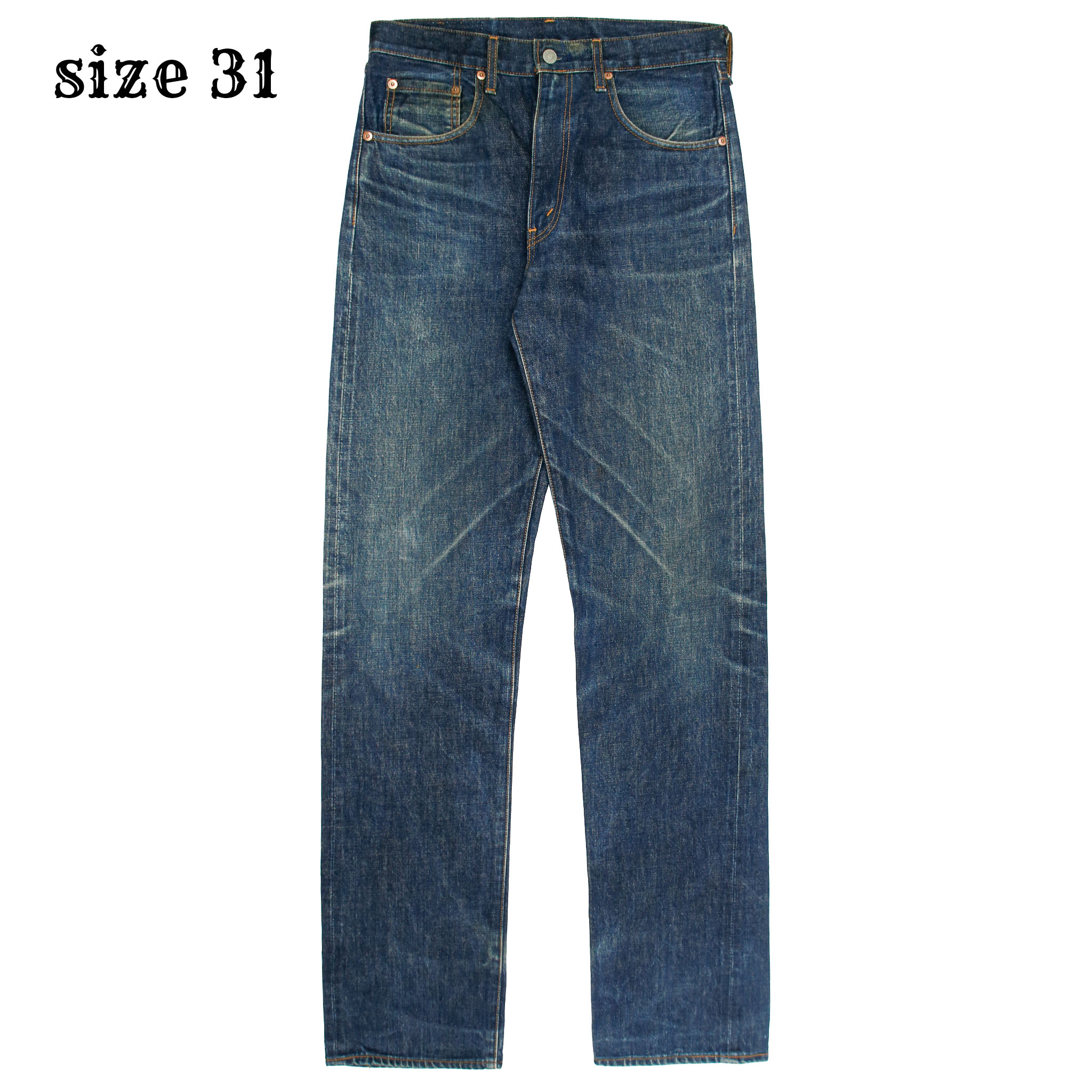 90s Levi's 502 Japan Selvedge Denim Jeans Size 31