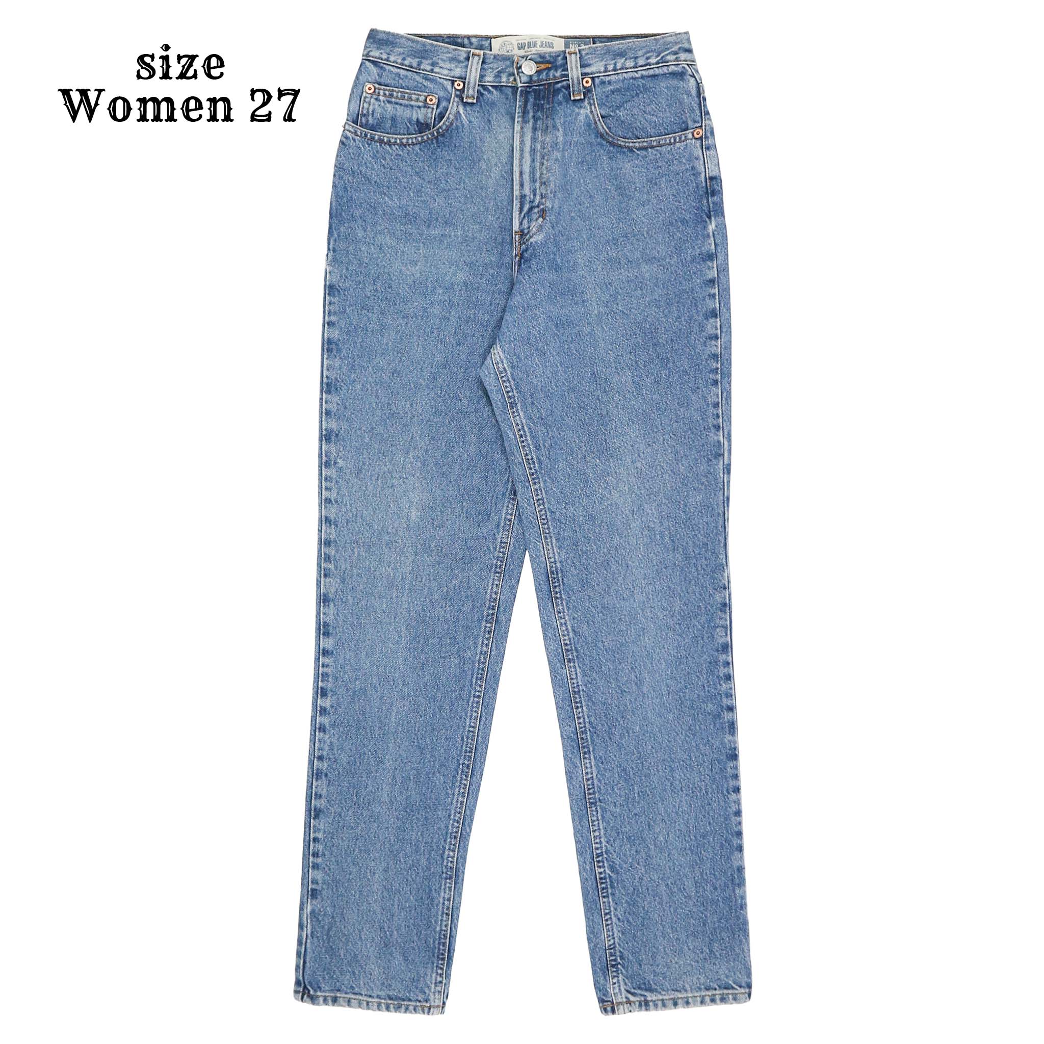 90s GAP Denim Women Tapered Jeans Size 27