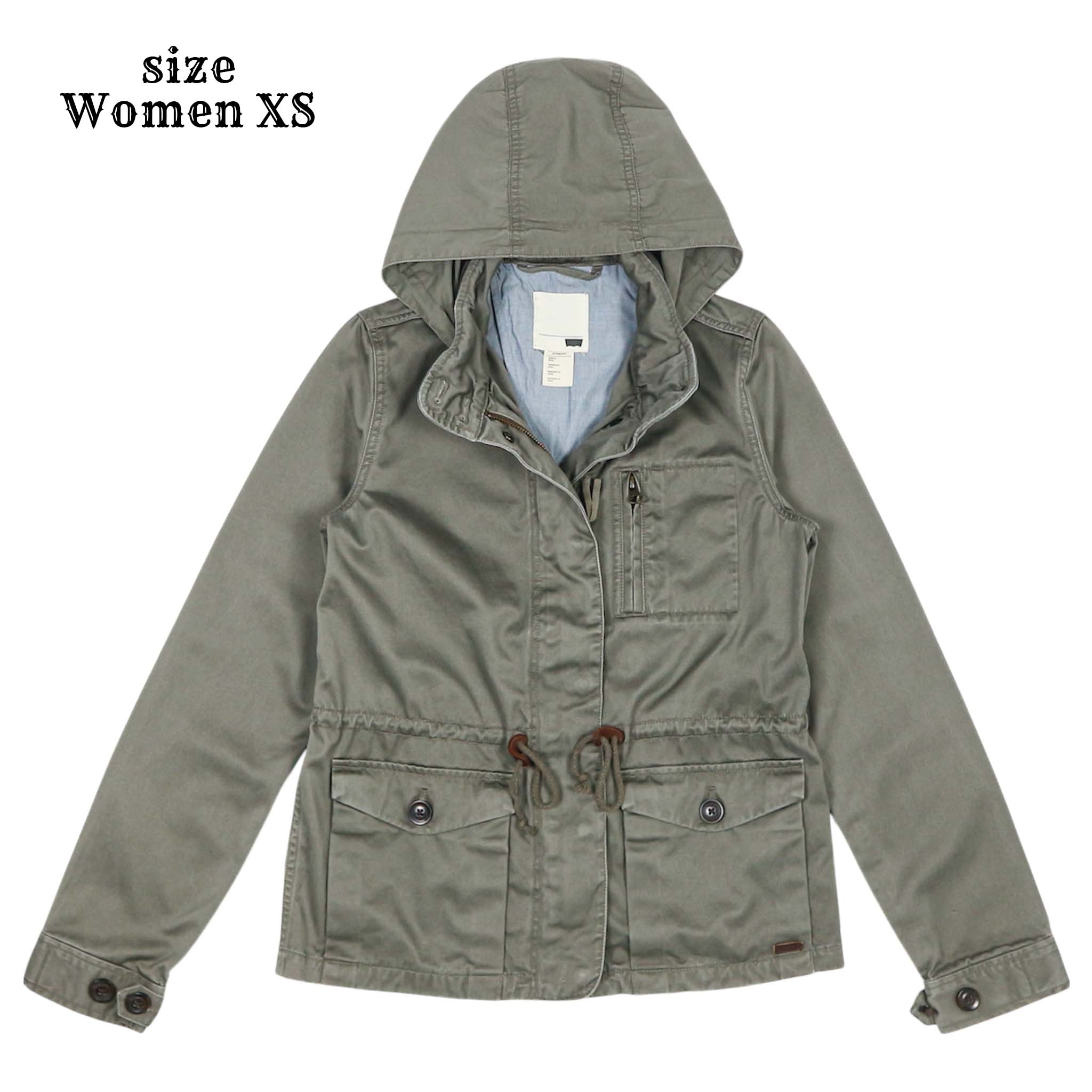 Levi's Olive Field Jacket Women Size XS