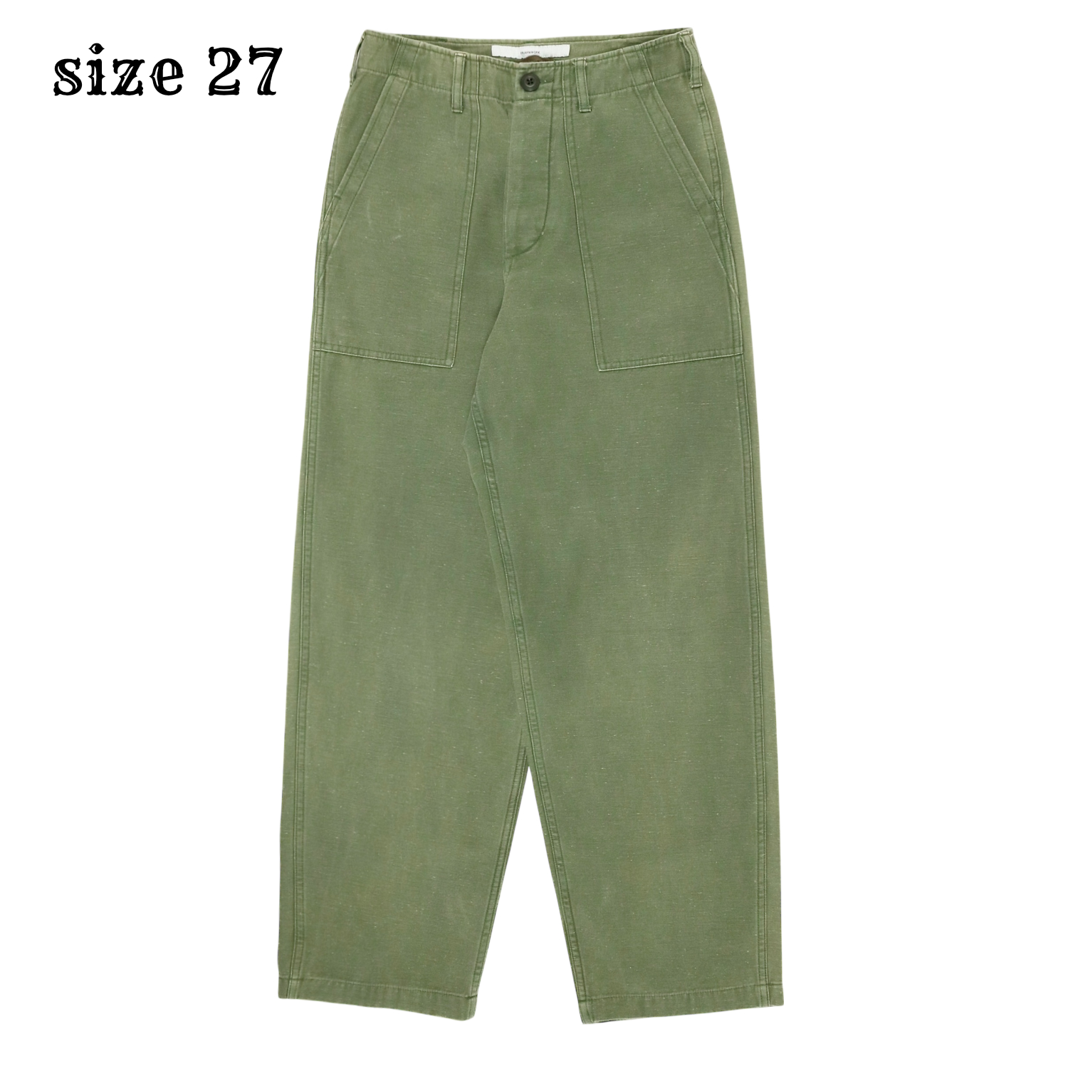 FRAMeWORK Olive Fatigue Pants Size 27