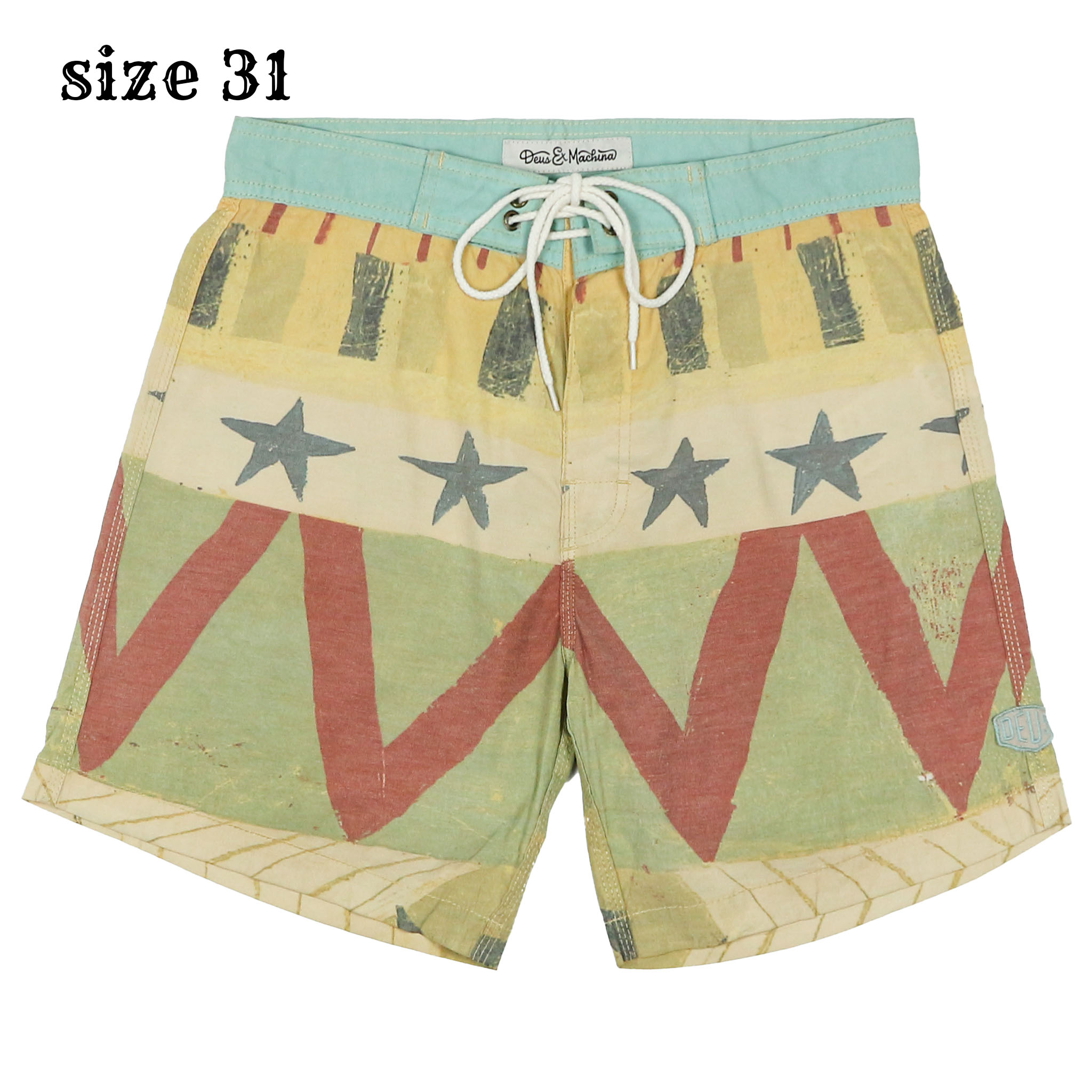 Deus Ex Machina Beach Shorts Size 31
