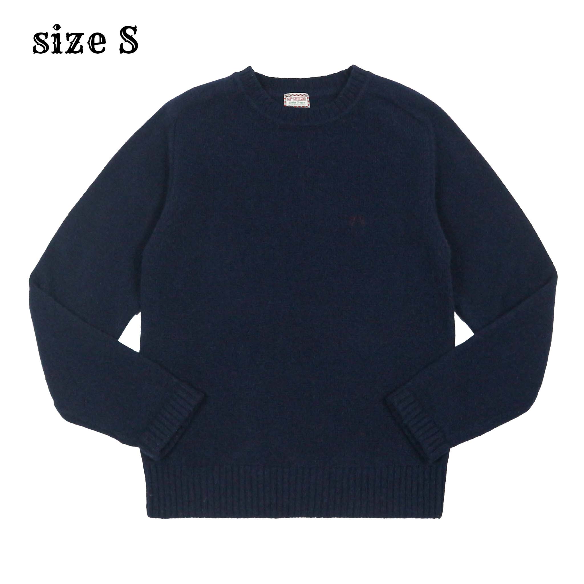 MrGregor Dark Navy Wool Sweatshirt Size S