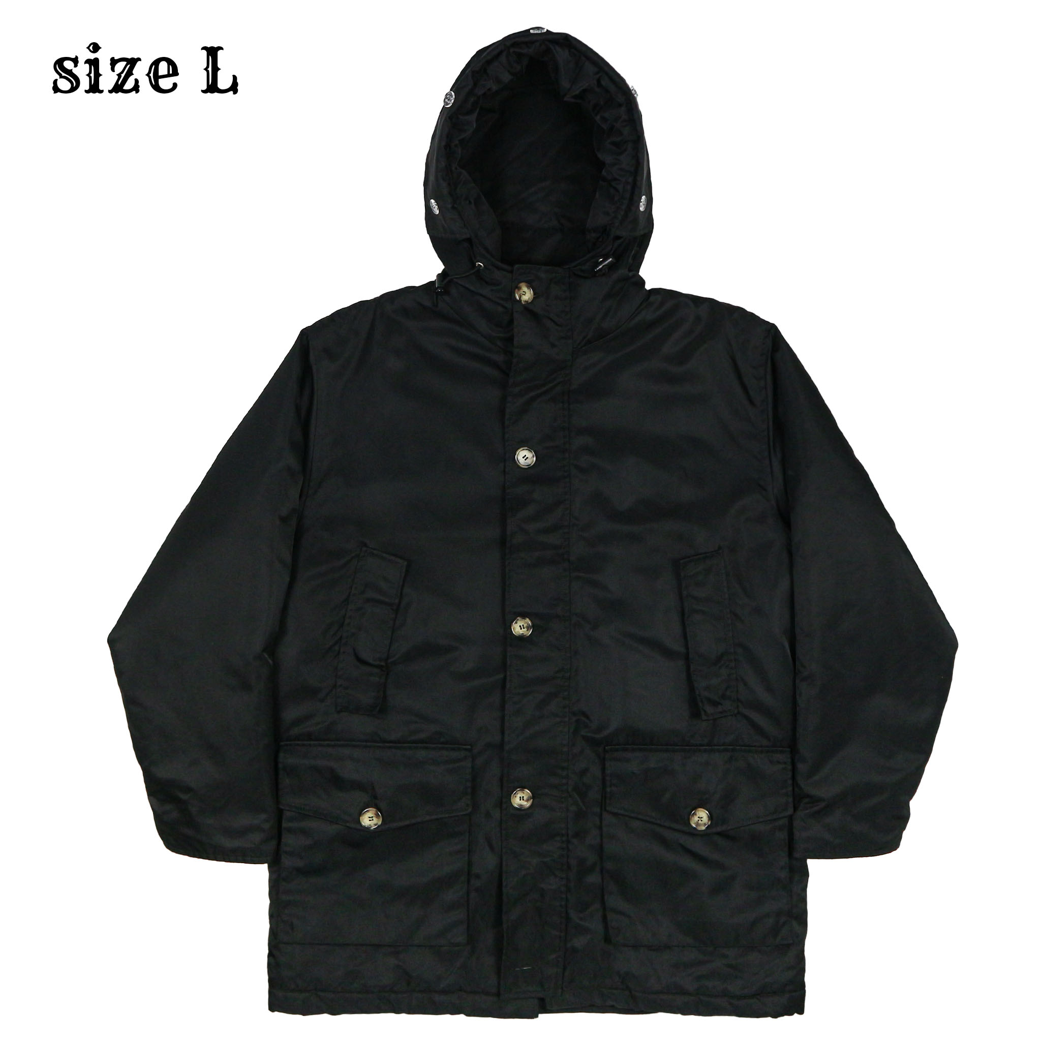 Braddock x Ships Japan Padded Parka Made in Italy Size L