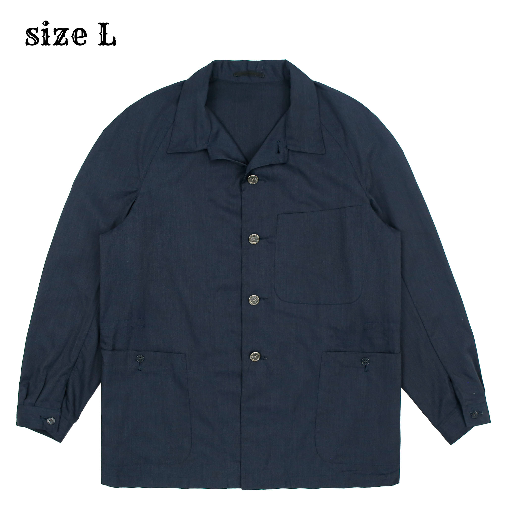 Vintage 70s Japan Railroad Worker Jacket Size L