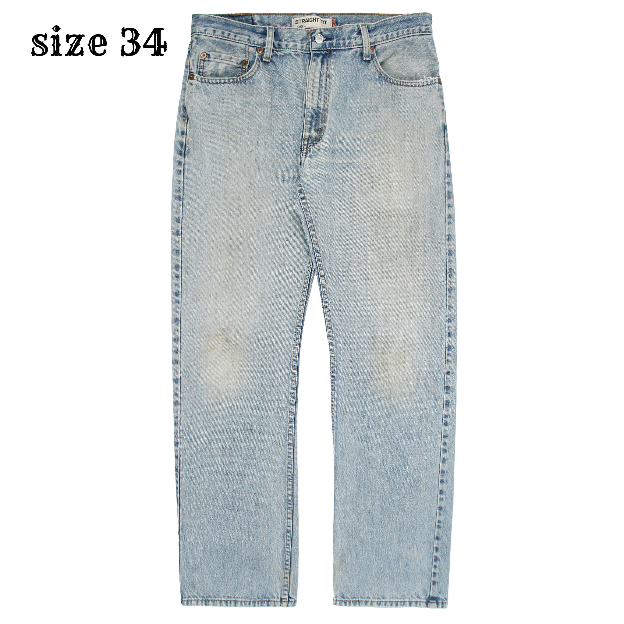 2010s Levi's 505 Denim Jeans Size 34