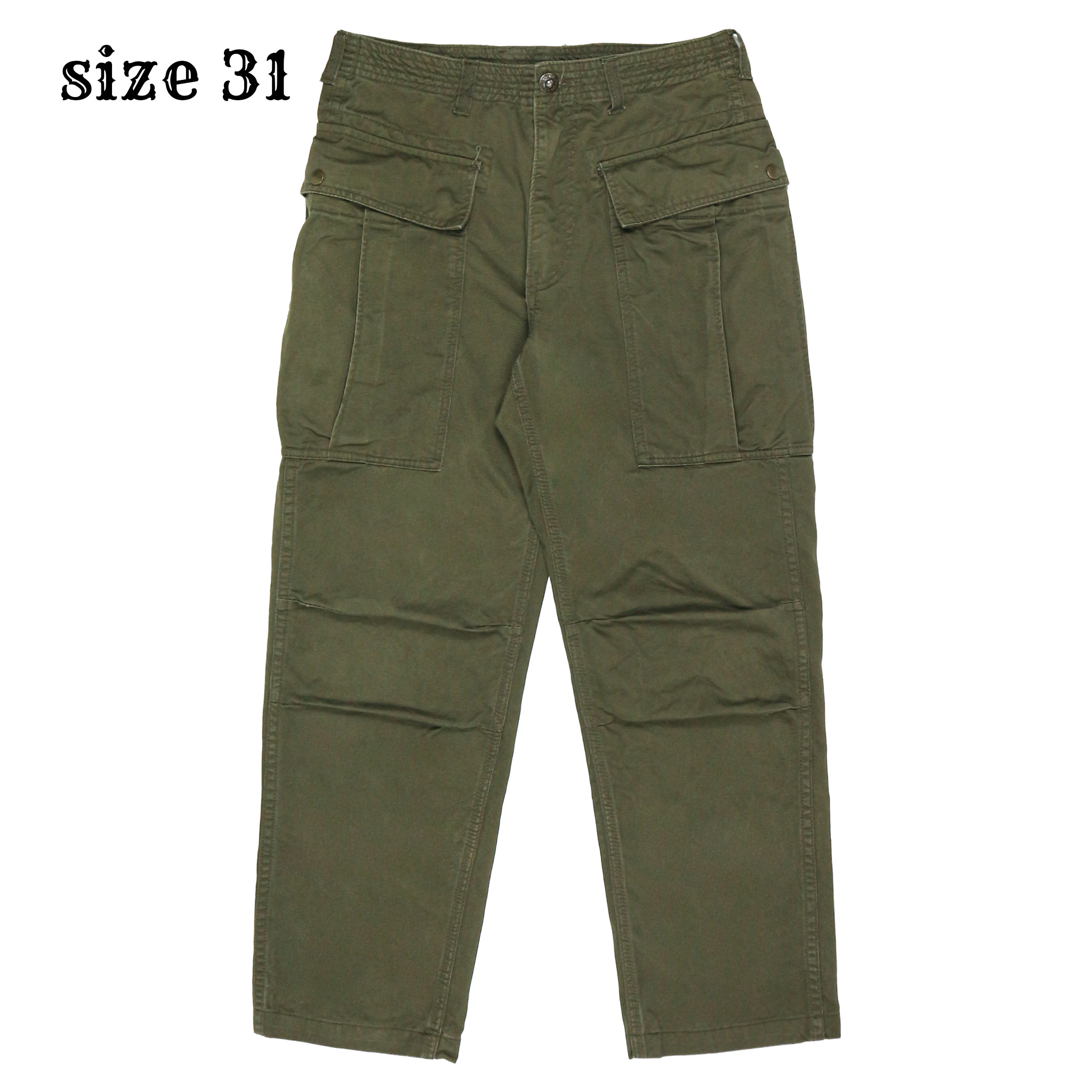 C.P.S Japan Brand Olive Utility Pants Size 31
