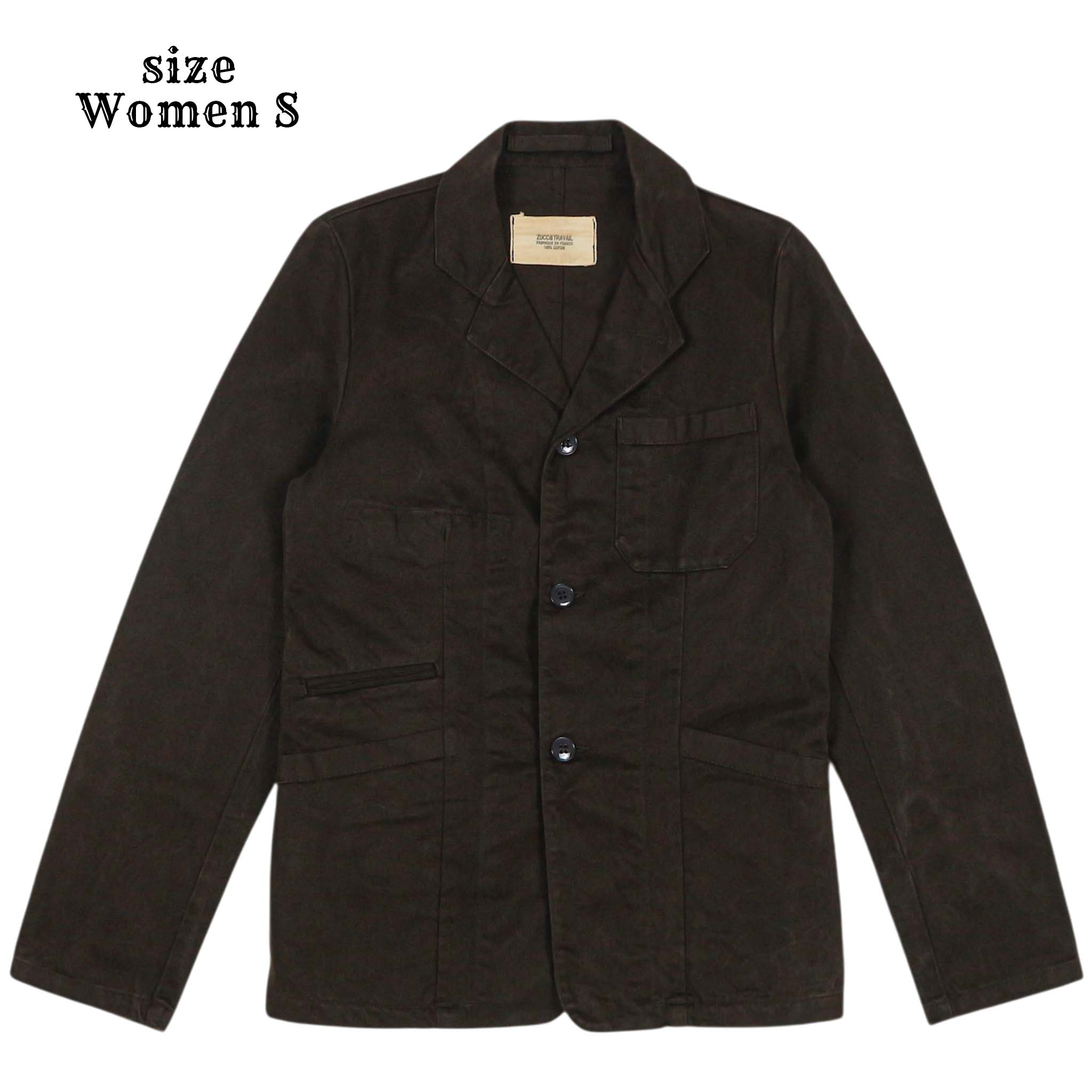 Zucca Travail Type French Work Jacket Women Size S