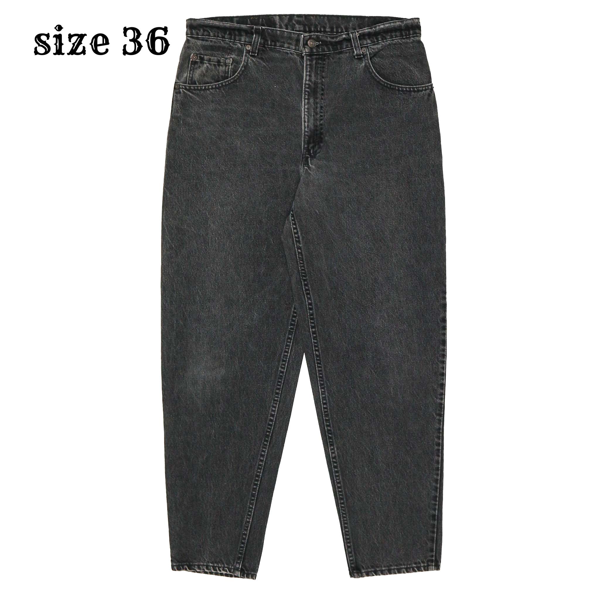 90s Levi's 560 USA Black Denim Jeans Size 36
