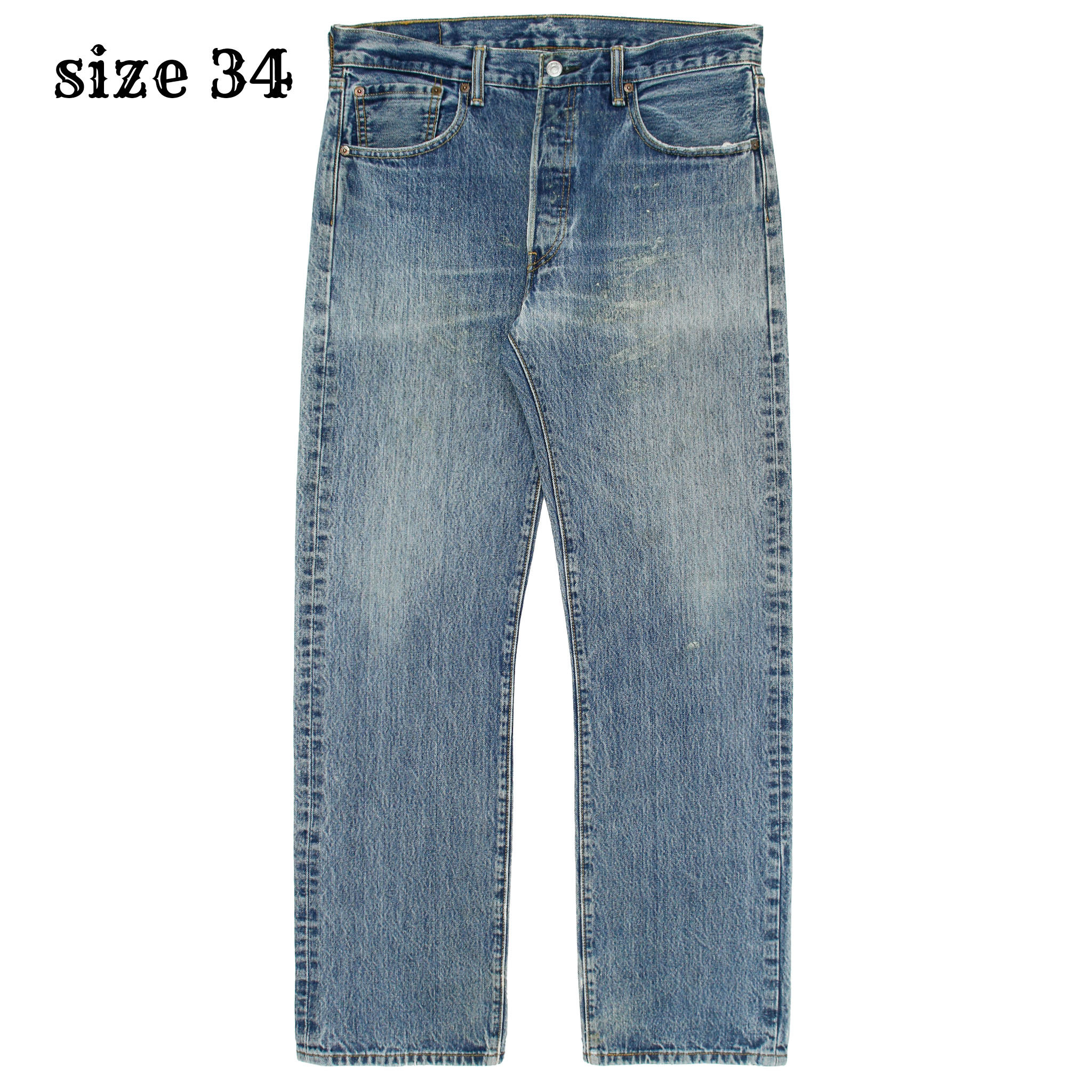 2010s Levi's 501 Denim Jeans Size 34
