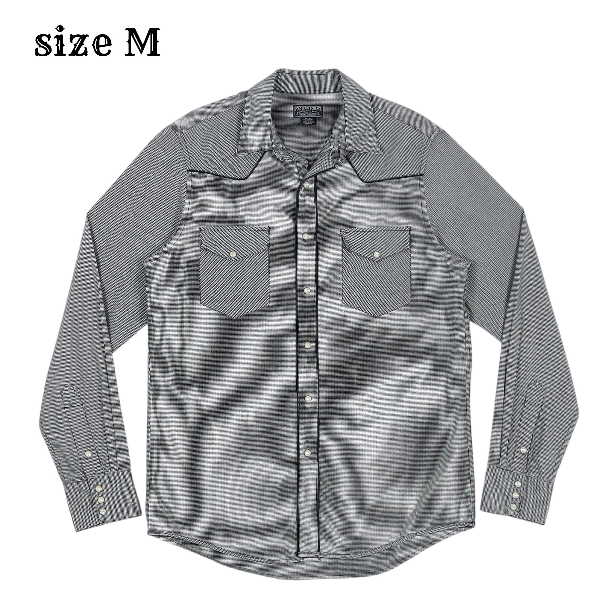 Polo Jeans Ralph Lauren Western Shirt Size M