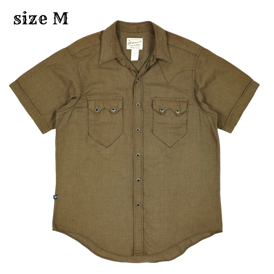 Vintage Rockmount USA Western Shirt Size M