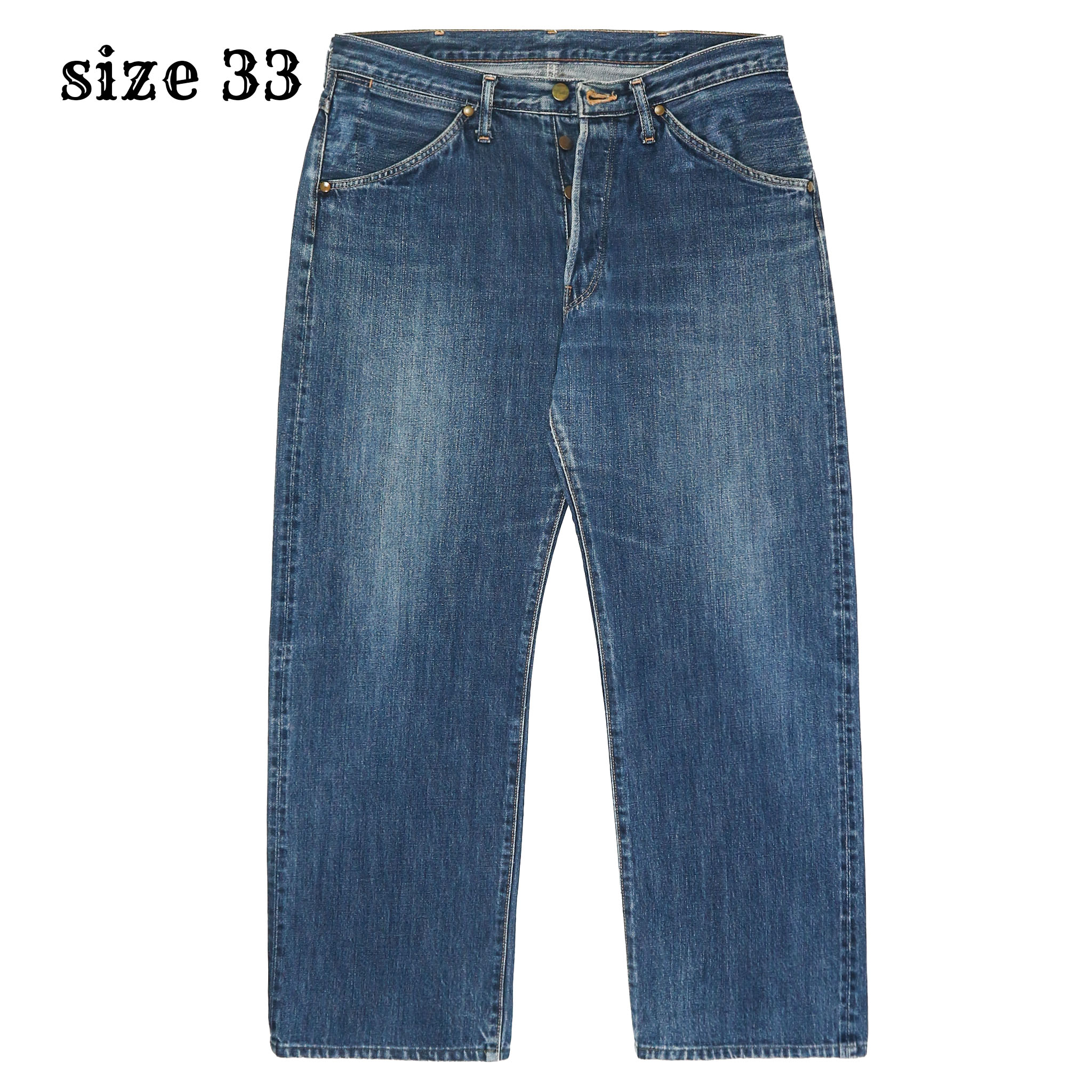 Maverick Japan Made Selvedge Denim Jeans Size 33