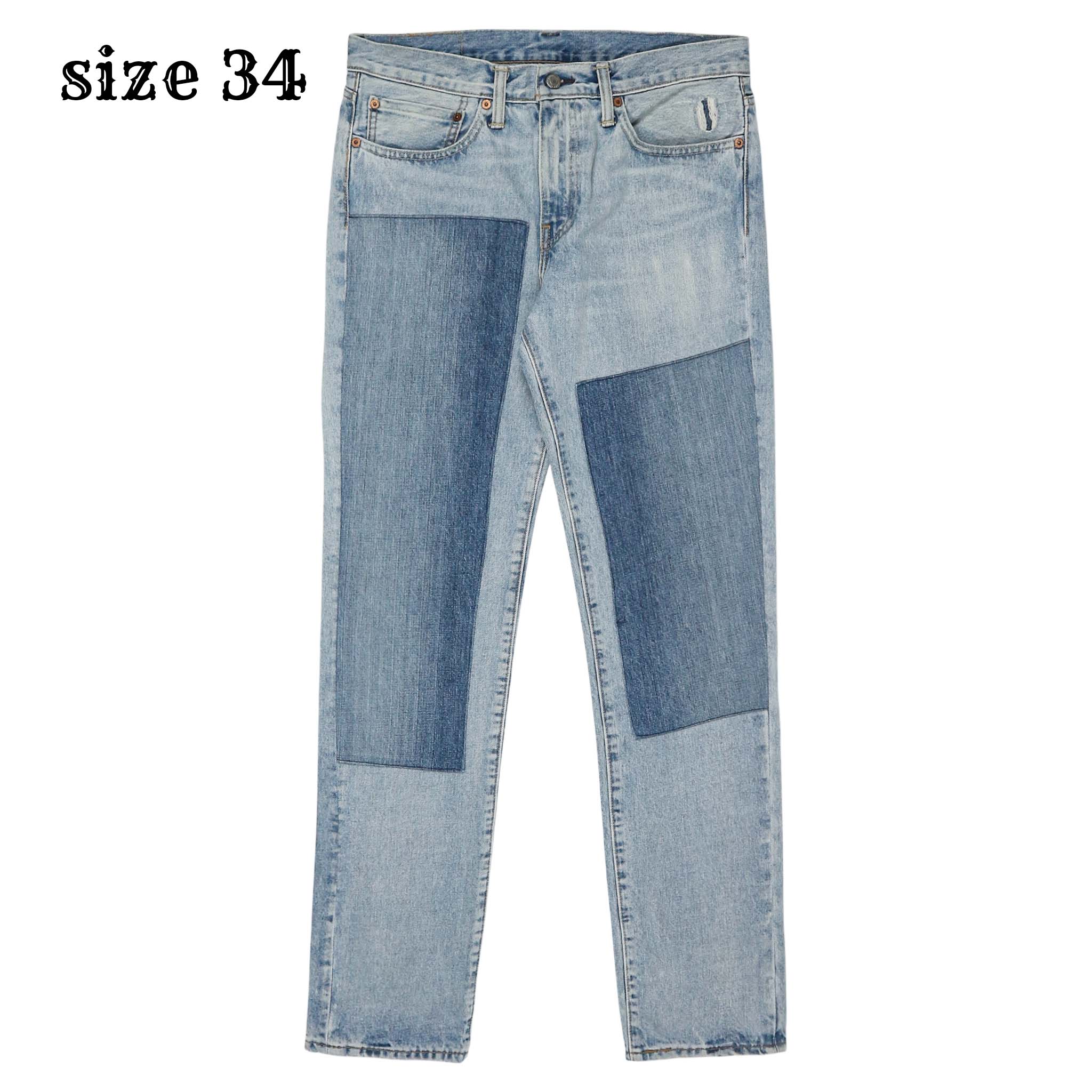 Levi's 511 Custom Patch Denim Jeans Size 34